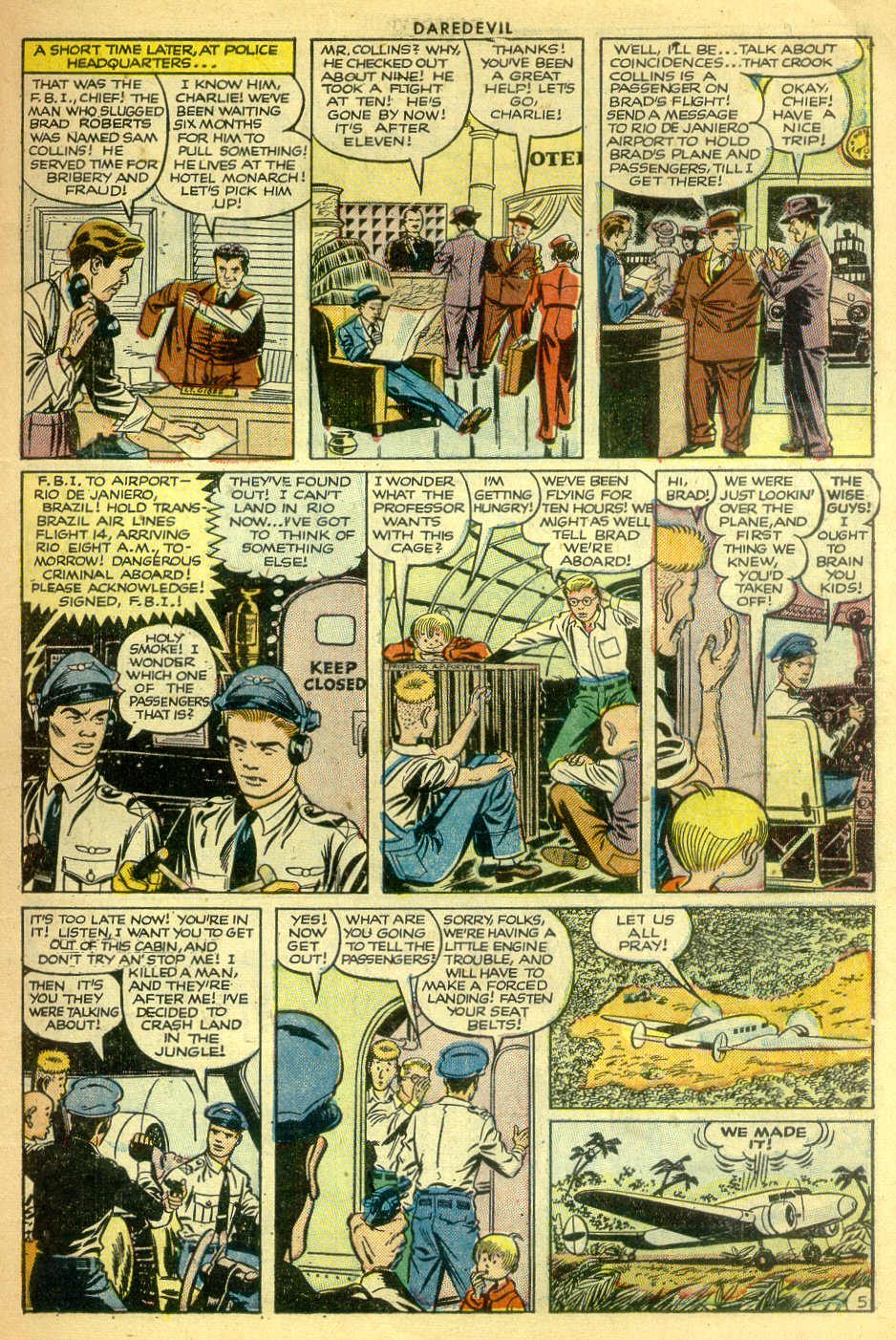 Read online Daredevil (1941) comic -  Issue #93 - 7