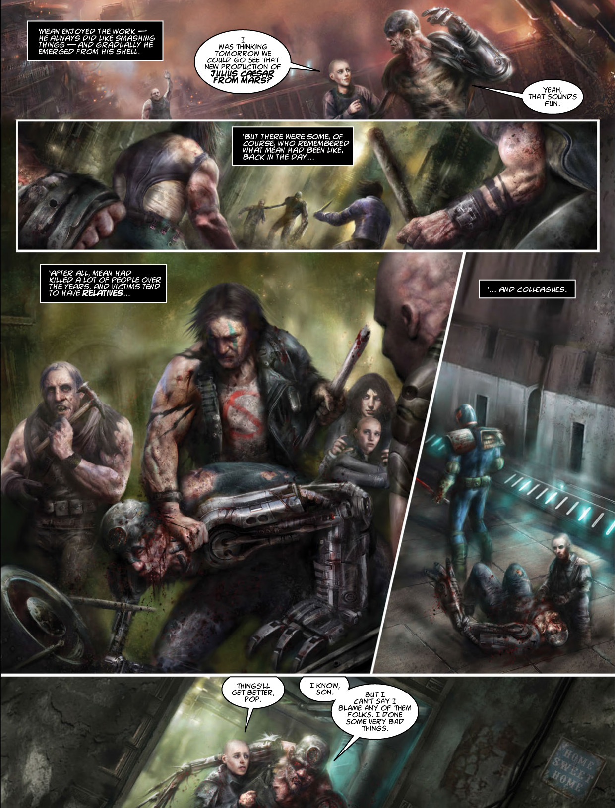 Read online Judge Dredd Megazine (Vol. 5) comic -  Issue #358 - 52