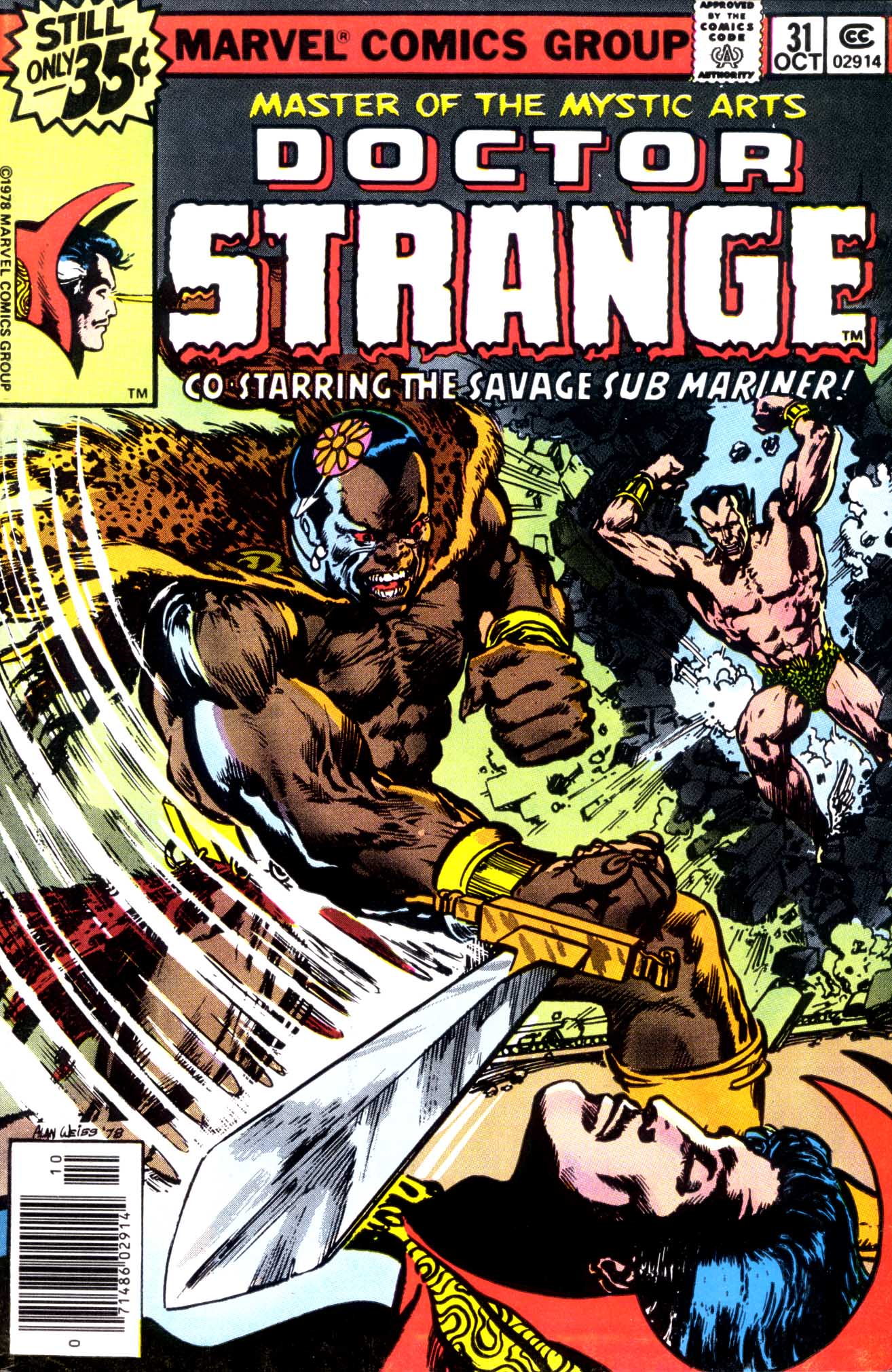 Read online Doctor Strange (1974) comic -  Issue #31 - 1