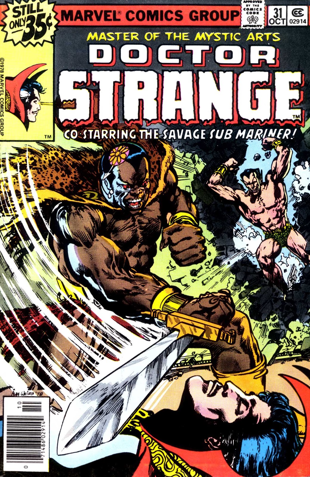 Doctor Strange (1974) issue 31 - Page 1
