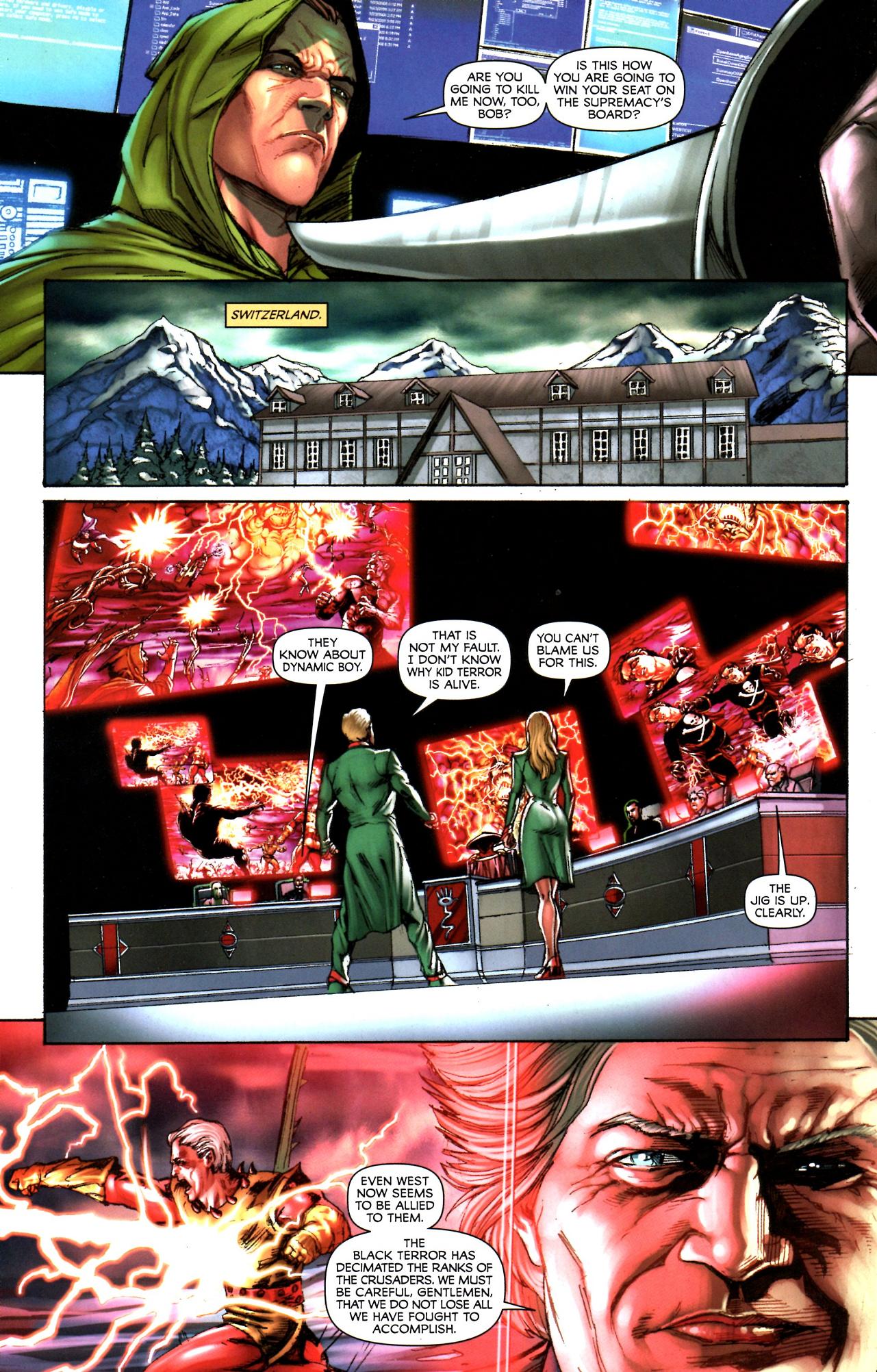 Read online Project Superpowers: Chapter Two comic -  Issue #9 - 17