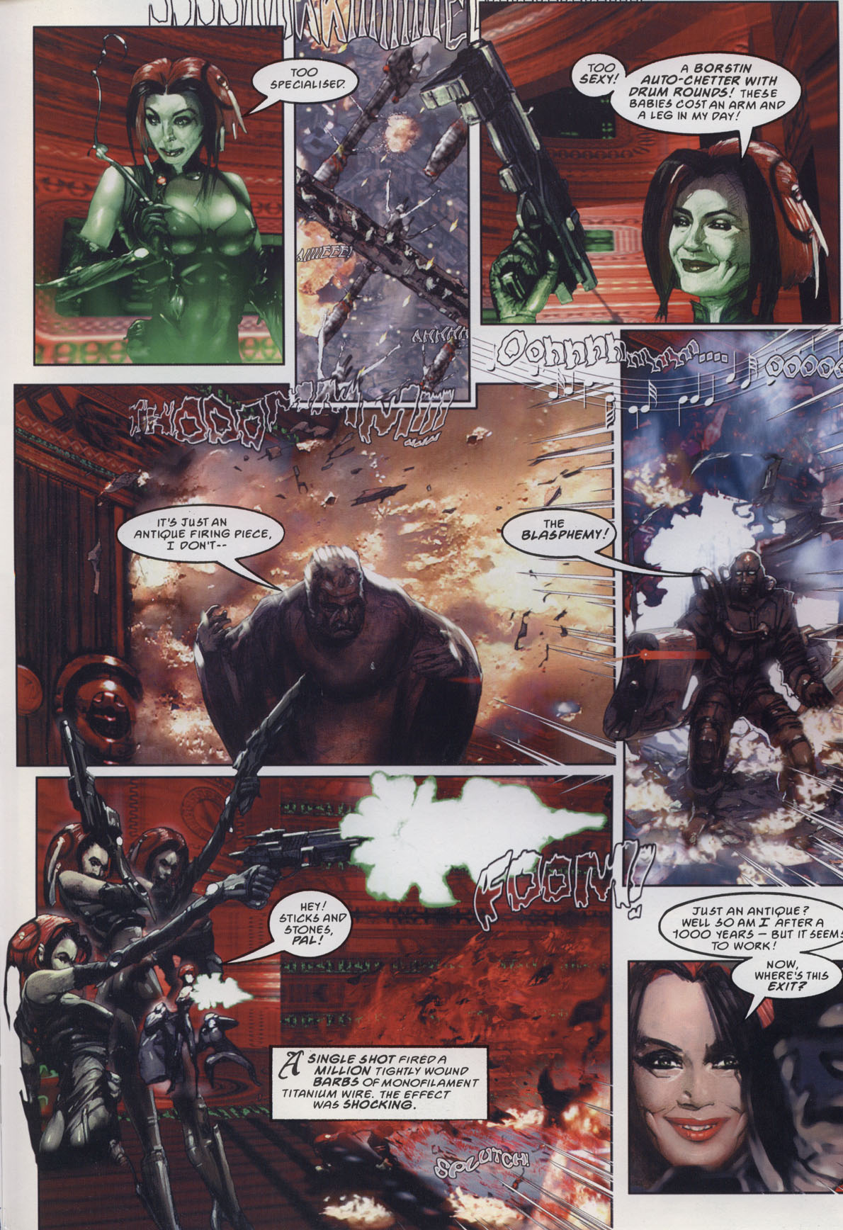 Read online Durham Red: The Scarlet Cantos comic -  Issue # TPB - 19