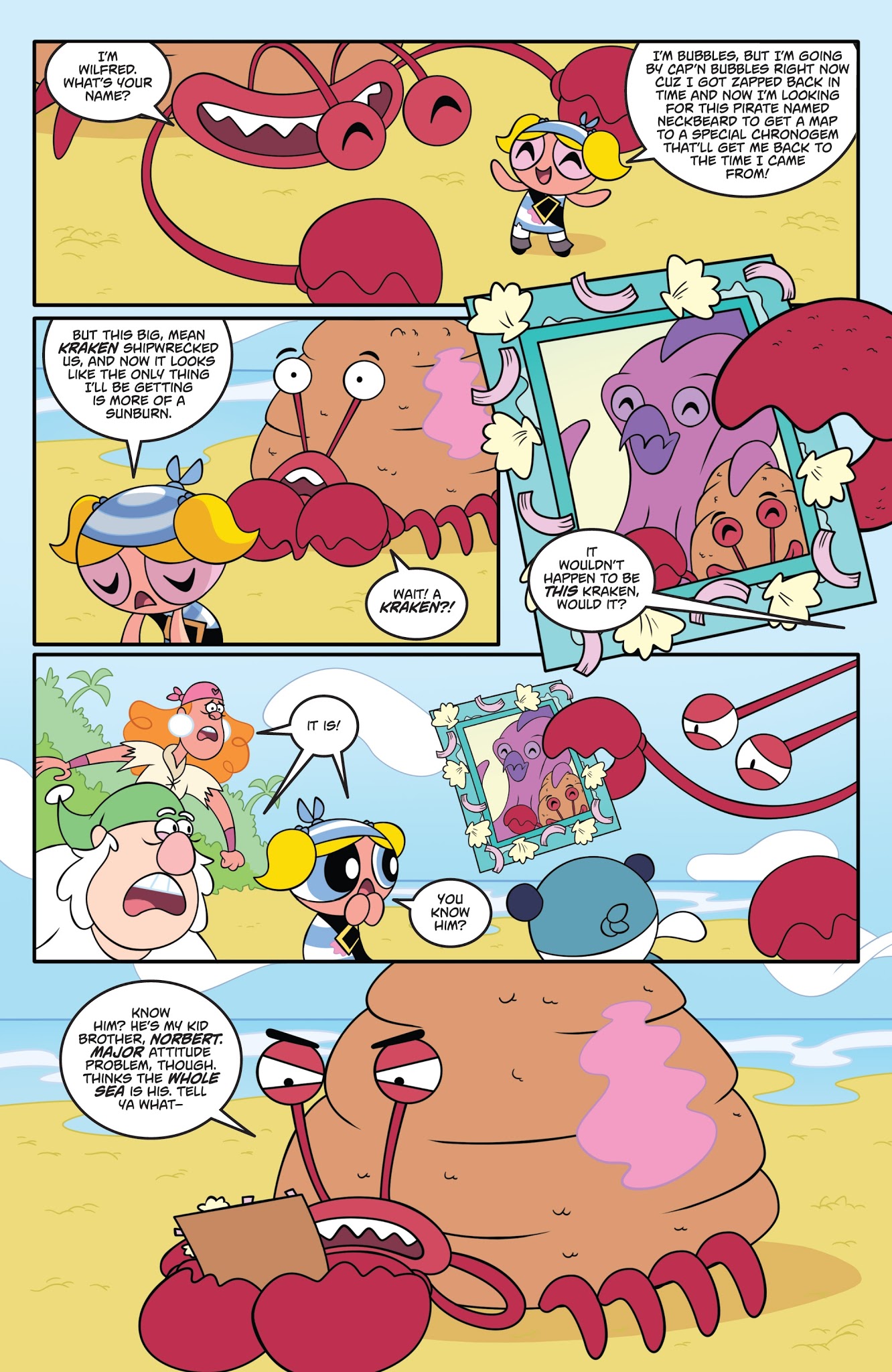 Read online Powerpuff Girls: The Time Tie comic -  Issue #2 - 17