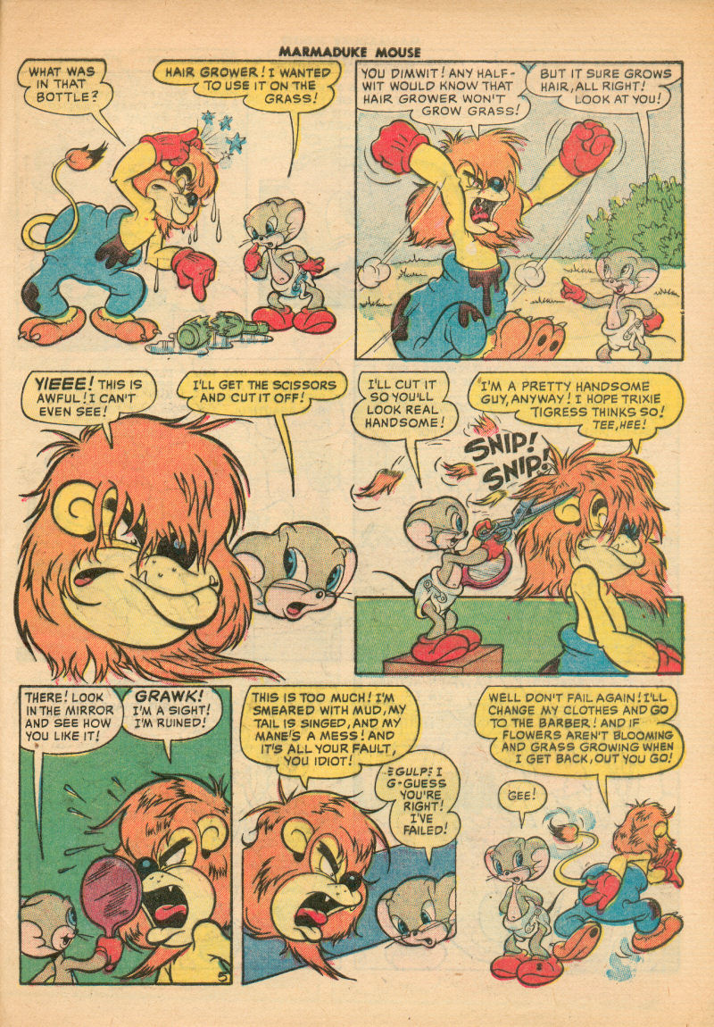 Read online Marmaduke Mouse comic -  Issue #21 - 47