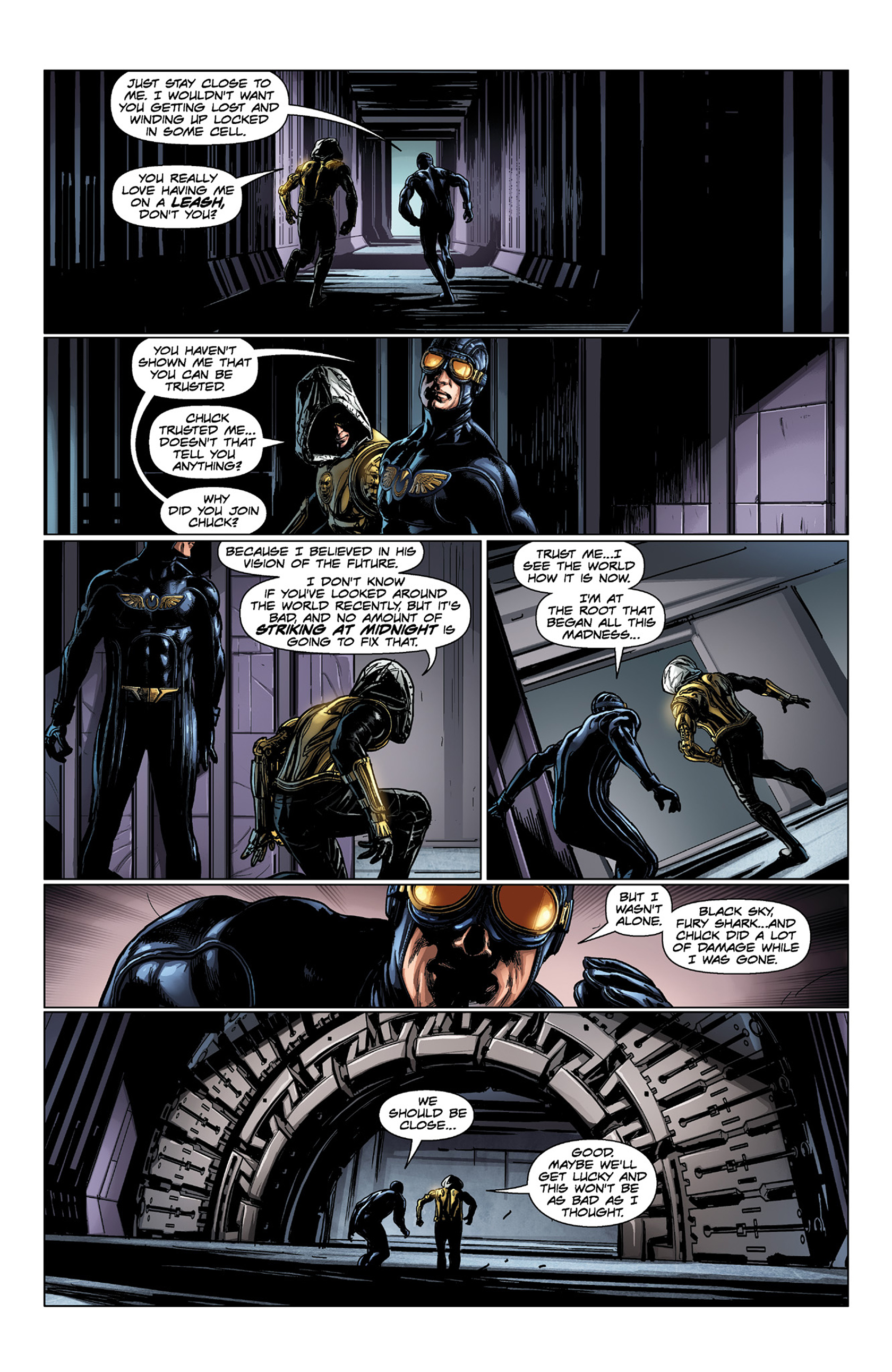 Read online Captain Midnight comic -  Issue #20 - 12