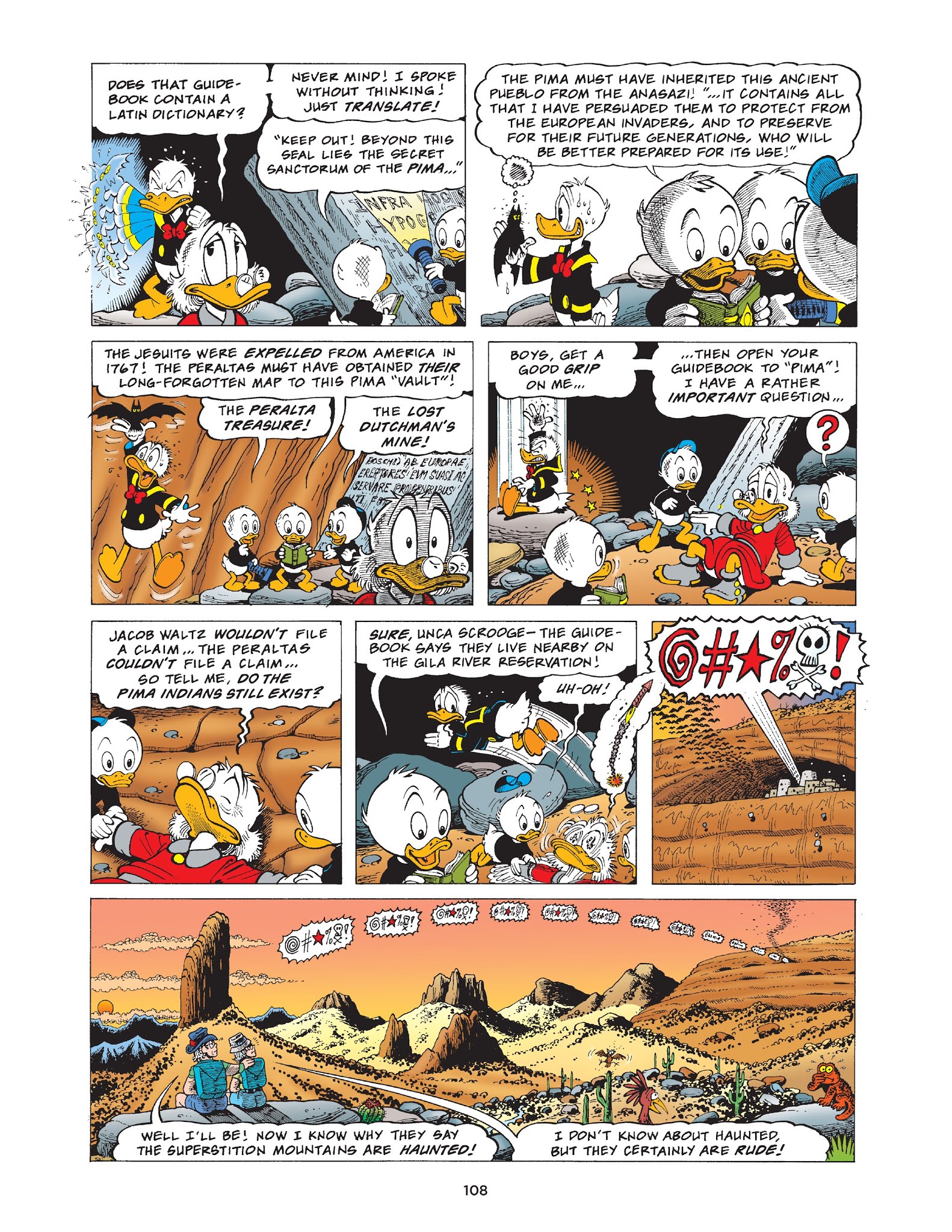 Read online Walt Disney Uncle Scrooge and Donald Duck: The Don Rosa Library comic -  Issue # TPB 8 (Part 2) - 9