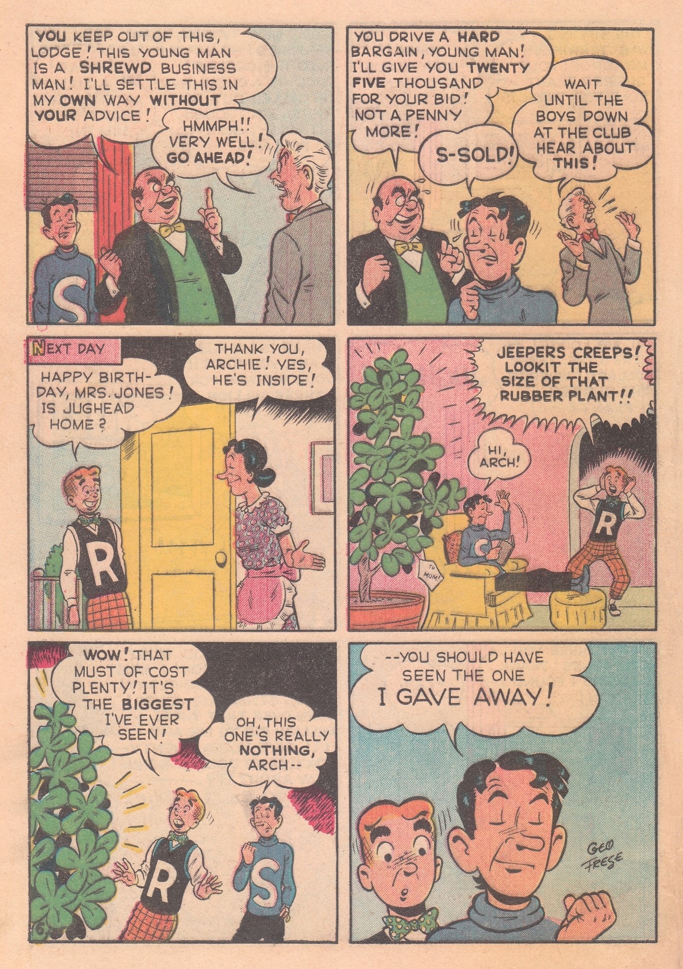 Read online Archie's Pal Jughead comic -  Issue #3 - 8