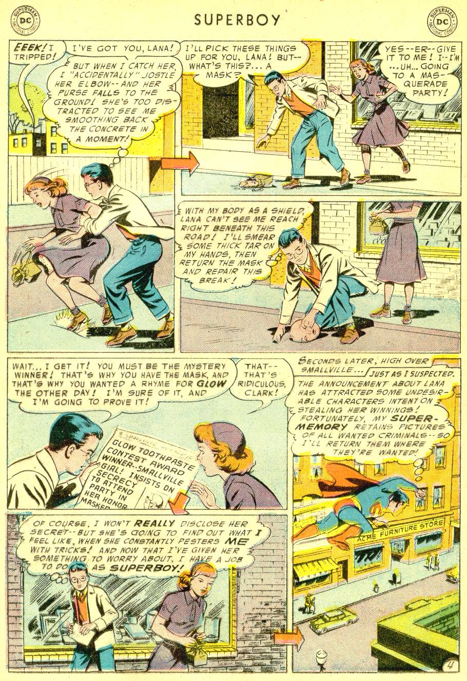 Read online Superboy (1949) comic -  Issue #49 - 14