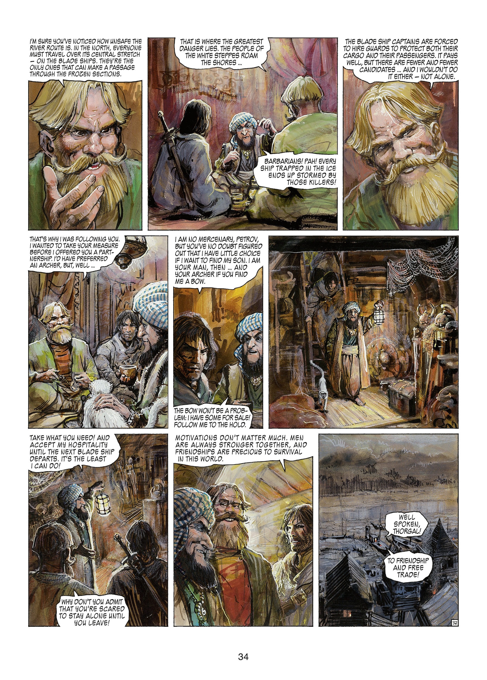 Read online Thorgal comic -  Issue #24 - 36