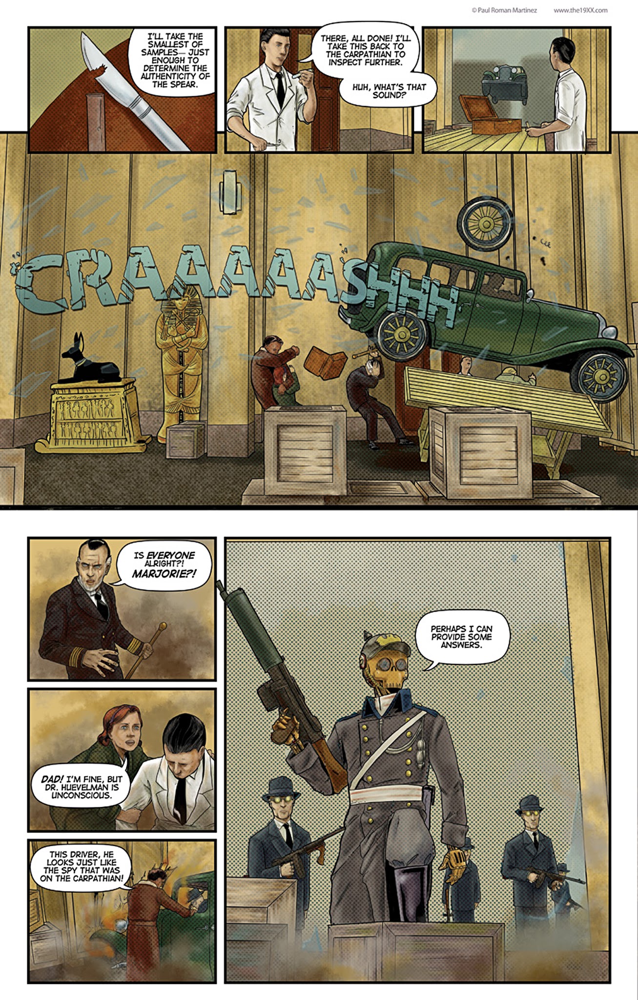 Read online The Adventures of the 19XX comic -  Issue #1 - 15