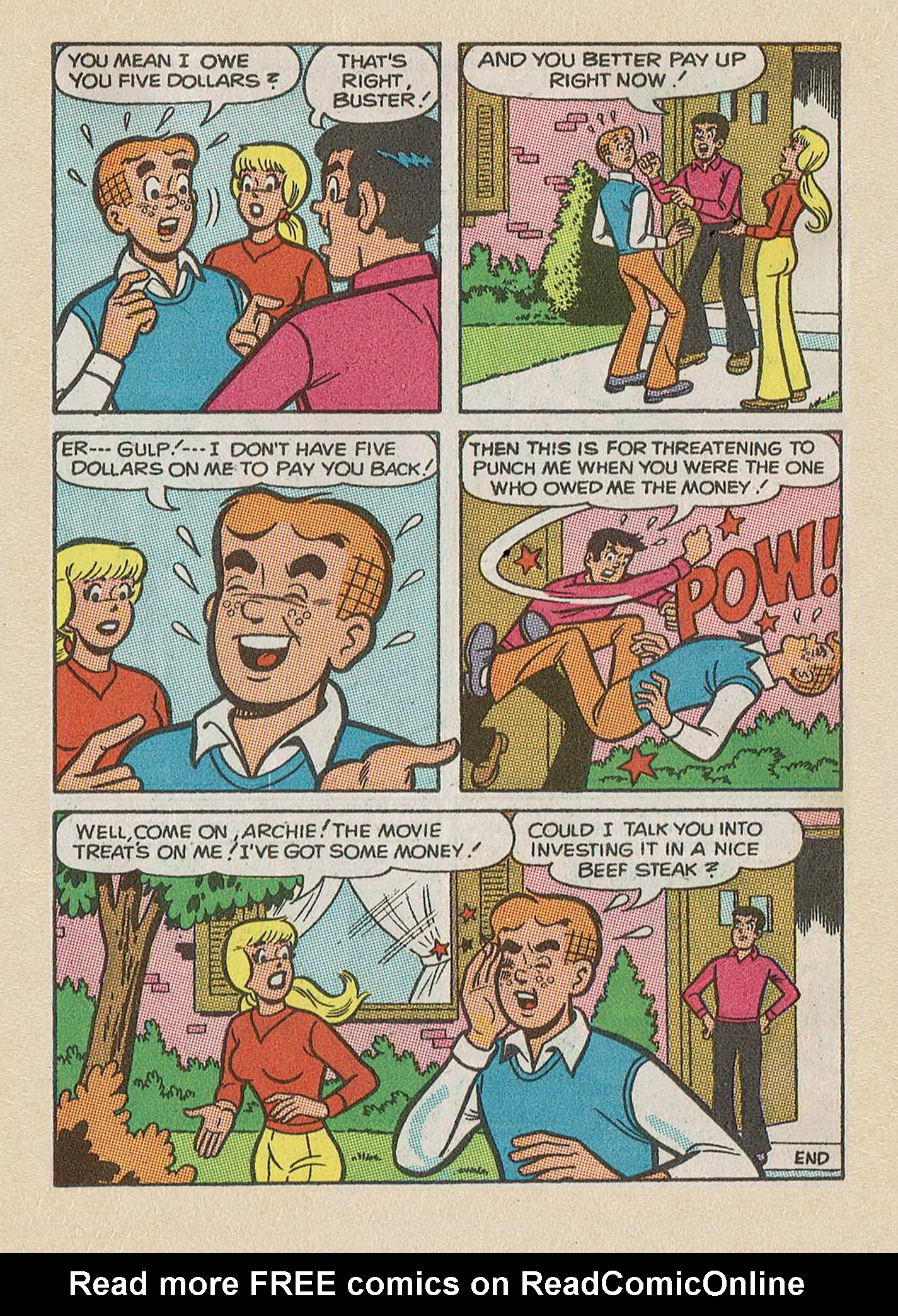 Read online Betty and Veronica Digest Magazine comic -  Issue #48 - 53