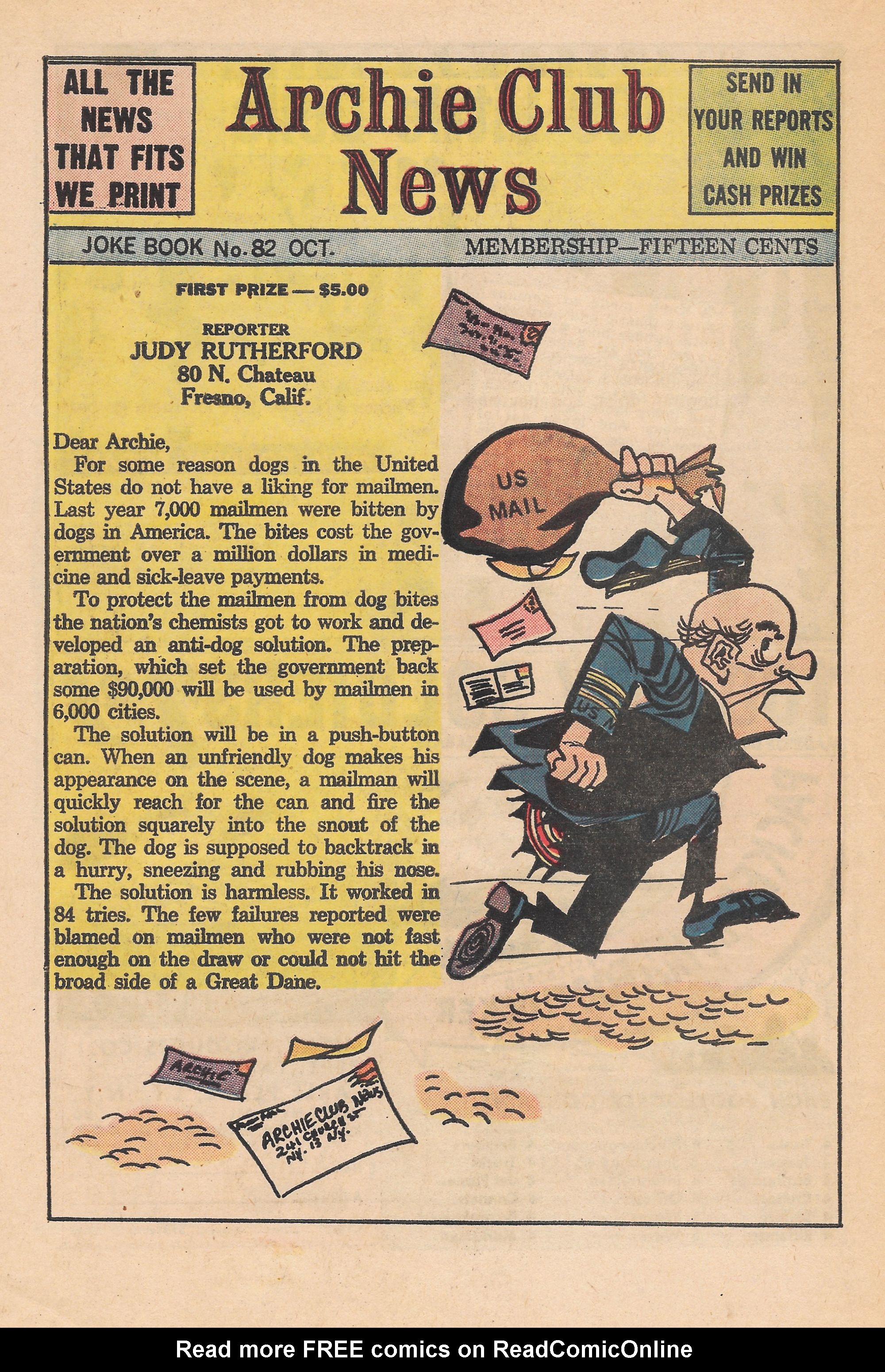 Read online Archie's Joke Book Magazine comic -  Issue #82 - 26