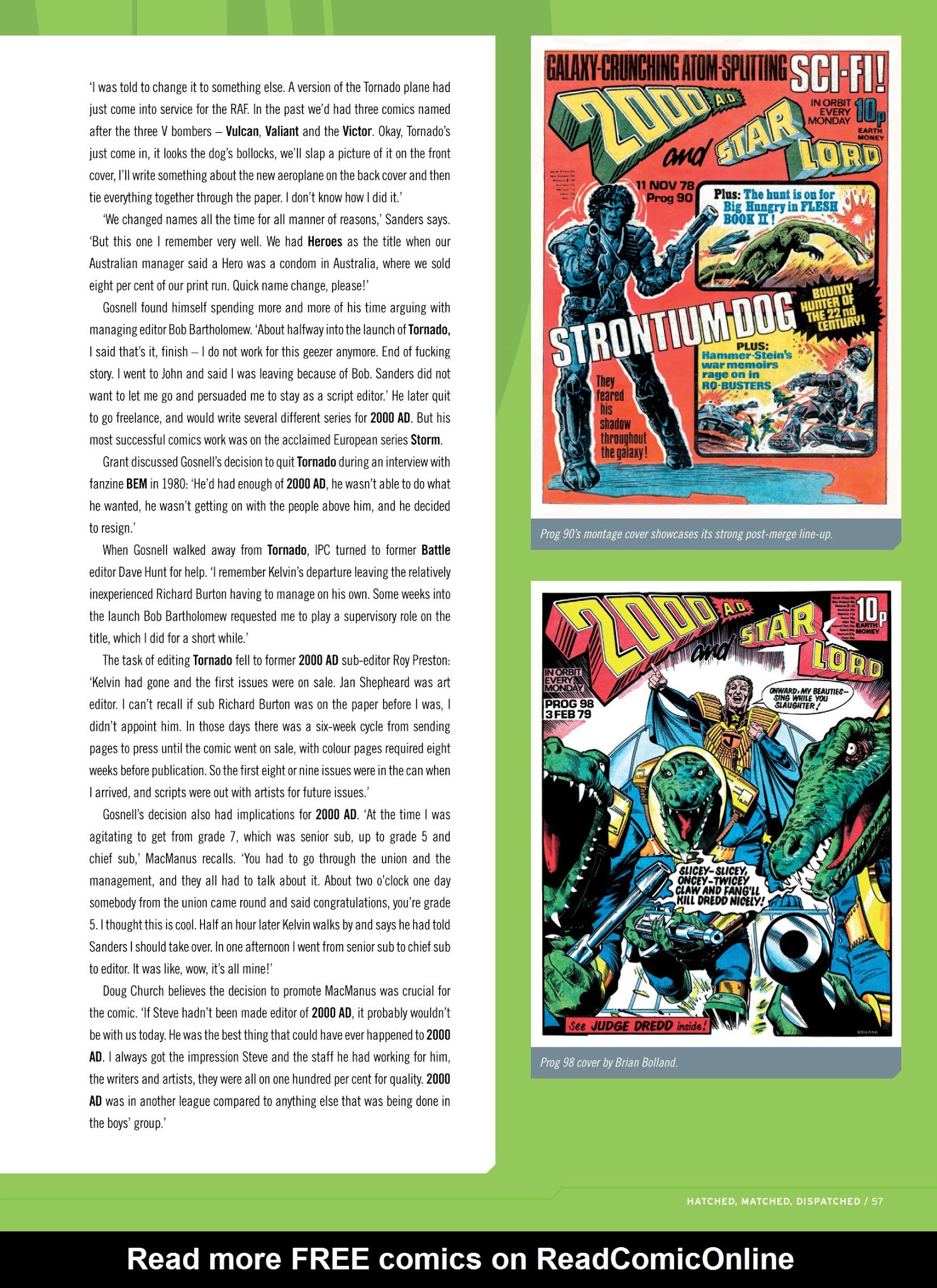 Read online Thrill-Power Overload: Forty Years of 2000 AD: Revised, Updated and Expanded! comic -  Issue # TPB (Part 1) - 58