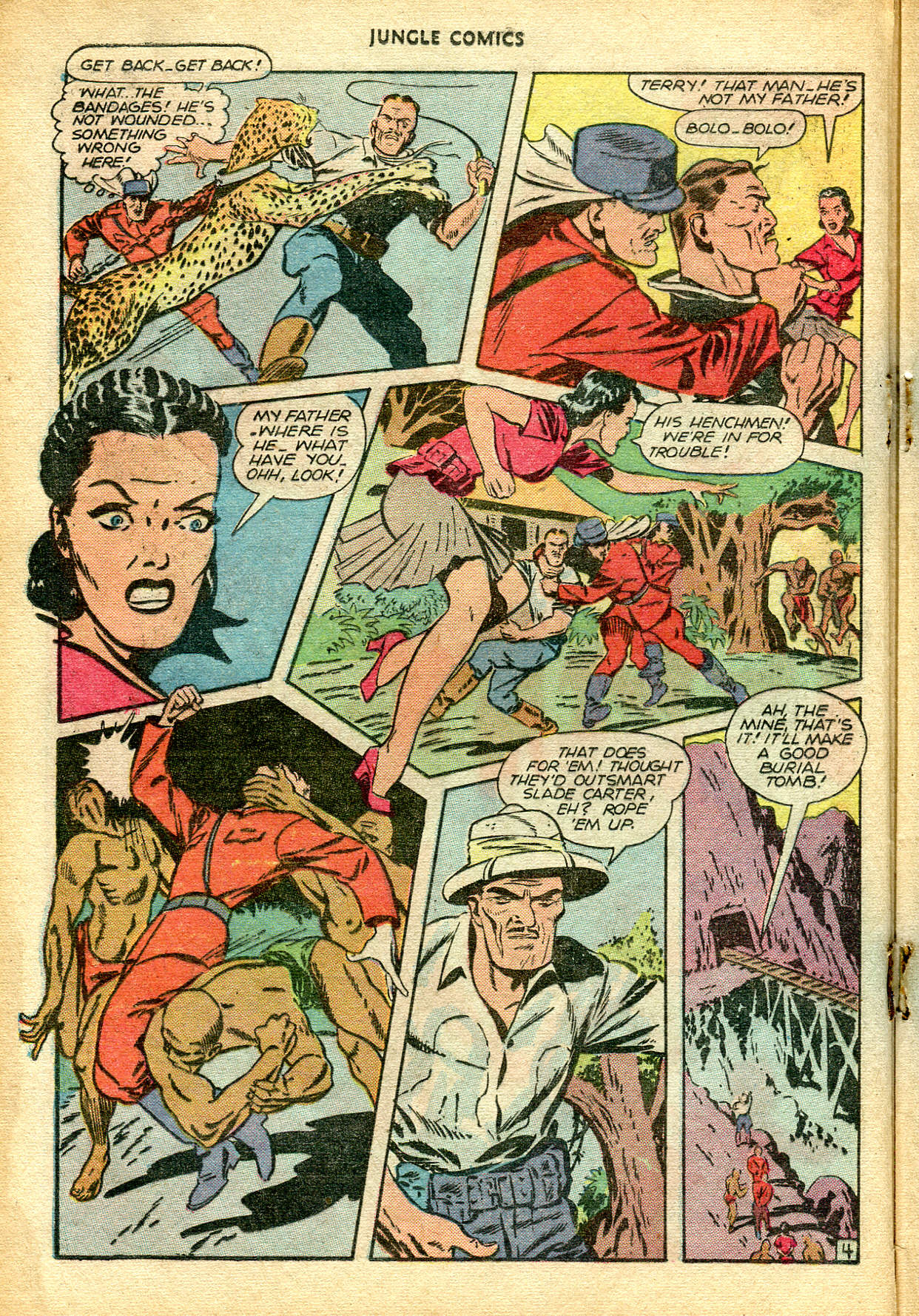 Read online Jungle Comics comic -  Issue #82 - 22