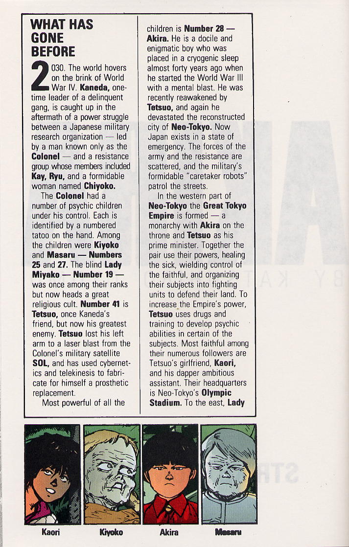 Read online Akira comic -  Issue #33 - 5