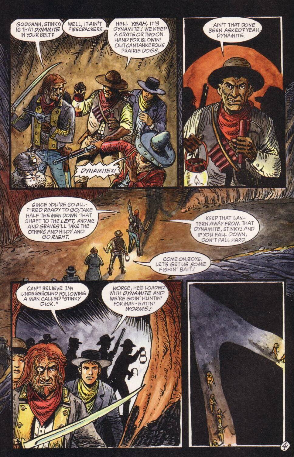 Read online Jonah Hex: Riders of the Worm and Such comic -  Issue #5 - 6