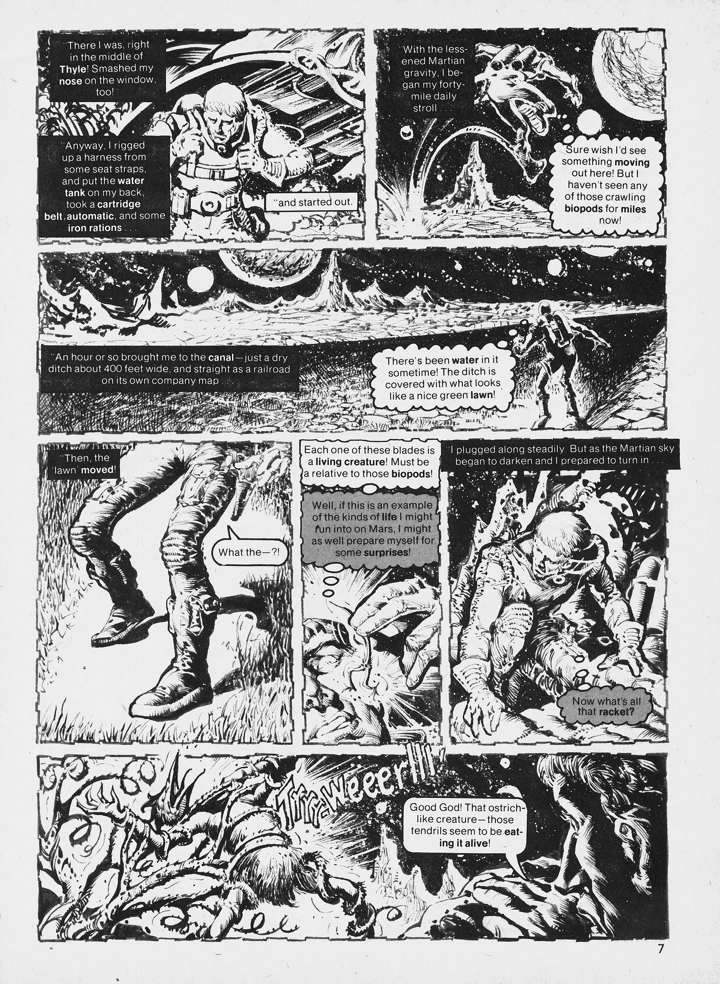 Read online Unknown Worlds of Science Fiction Giant Size Special comic -  Issue # Full - 7