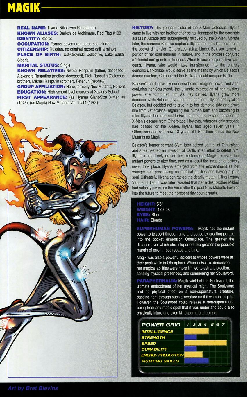 The Official Handbook of the Marvel Universe: Book of the Dead issue Full - Page 26