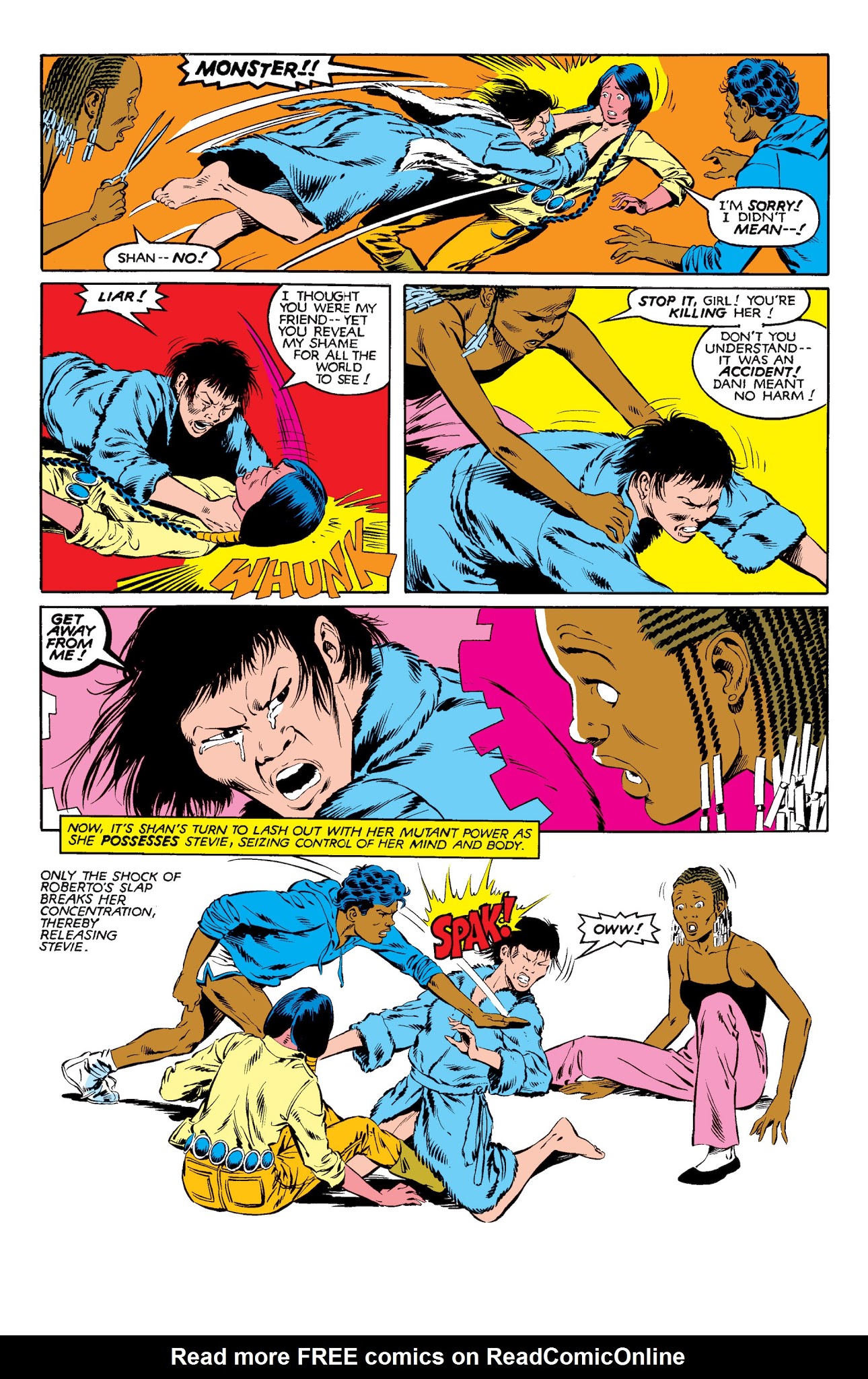 Read online New Mutants Classic comic -  Issue # TPB 1 - 56