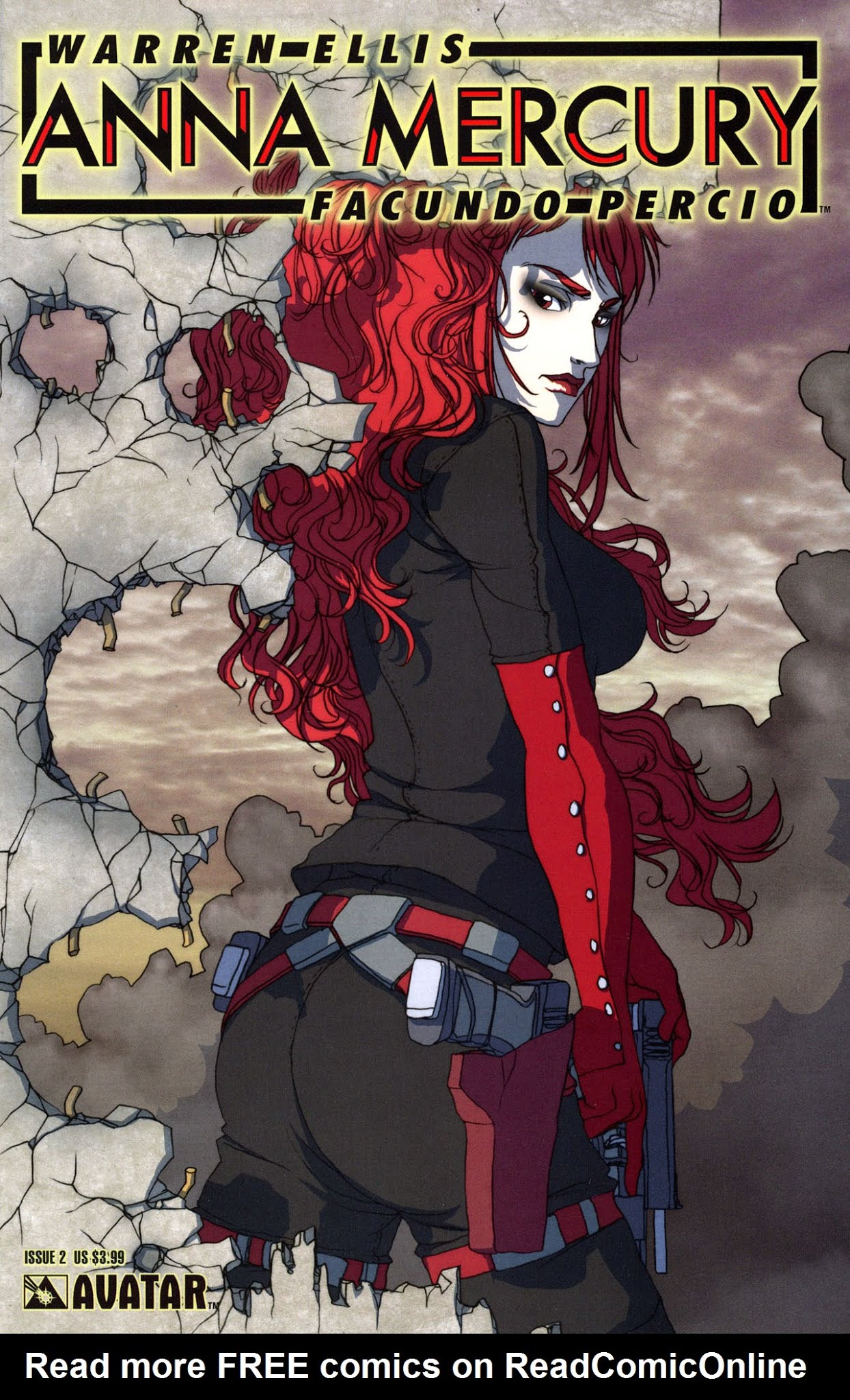 Read online Anna Mercury comic -  Issue #2 - 1