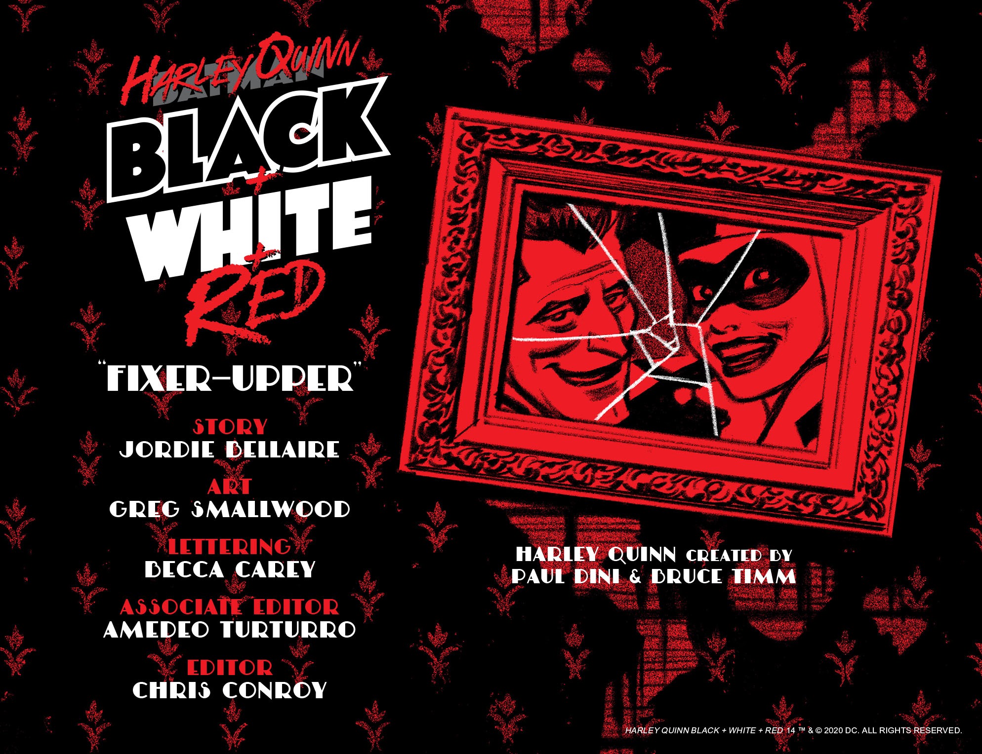 Read online Harley Quinn Black   White   Red comic -  Issue #14 - 3
