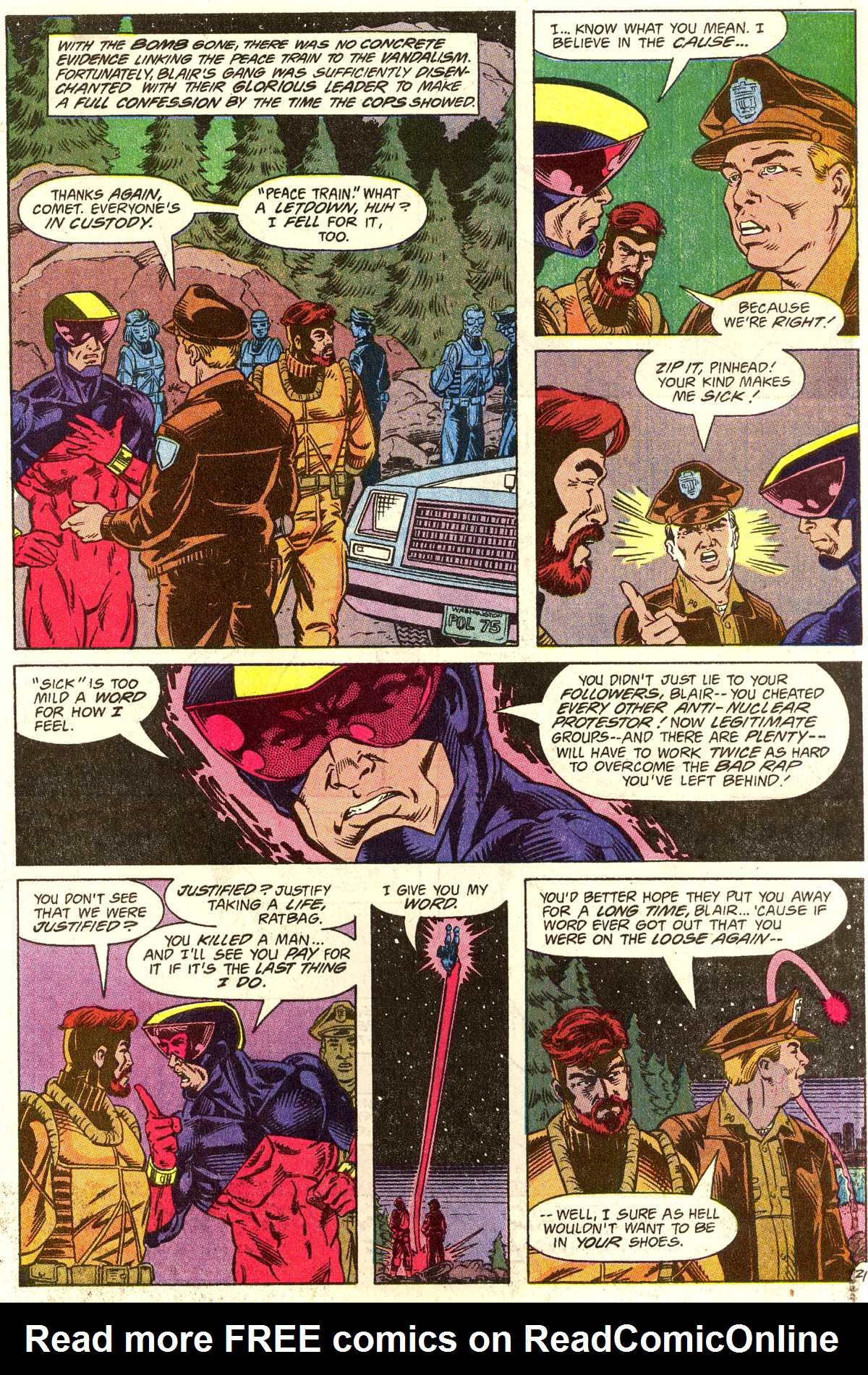 Read online The Comet comic -  Issue #3 - 22