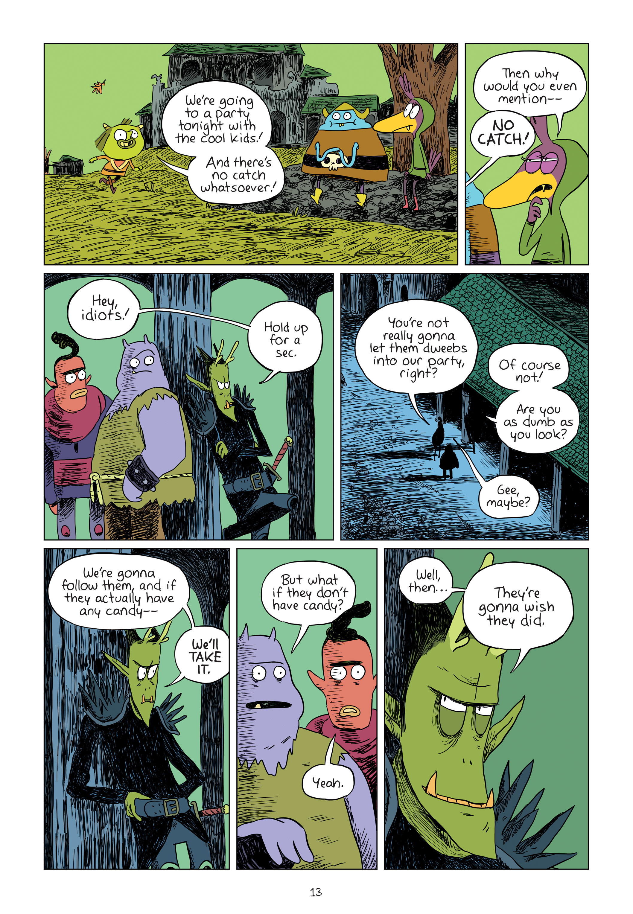 Read online Costume Quest: Invasion of the Candy Snatchers comic -  Issue # Full - 13