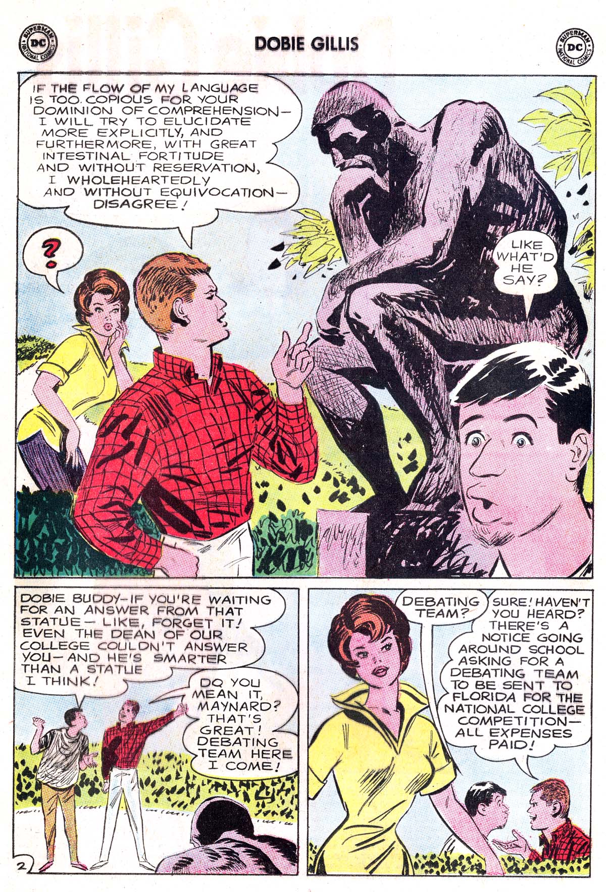Read online Many Loves of Dobie Gillis comic -  Issue #19 - 4