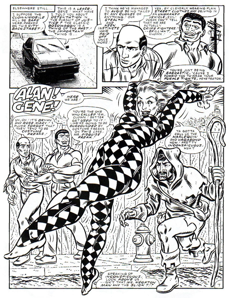 Read online Don Simpson's Bizarre Heroes comic -  Issue #3 - 9