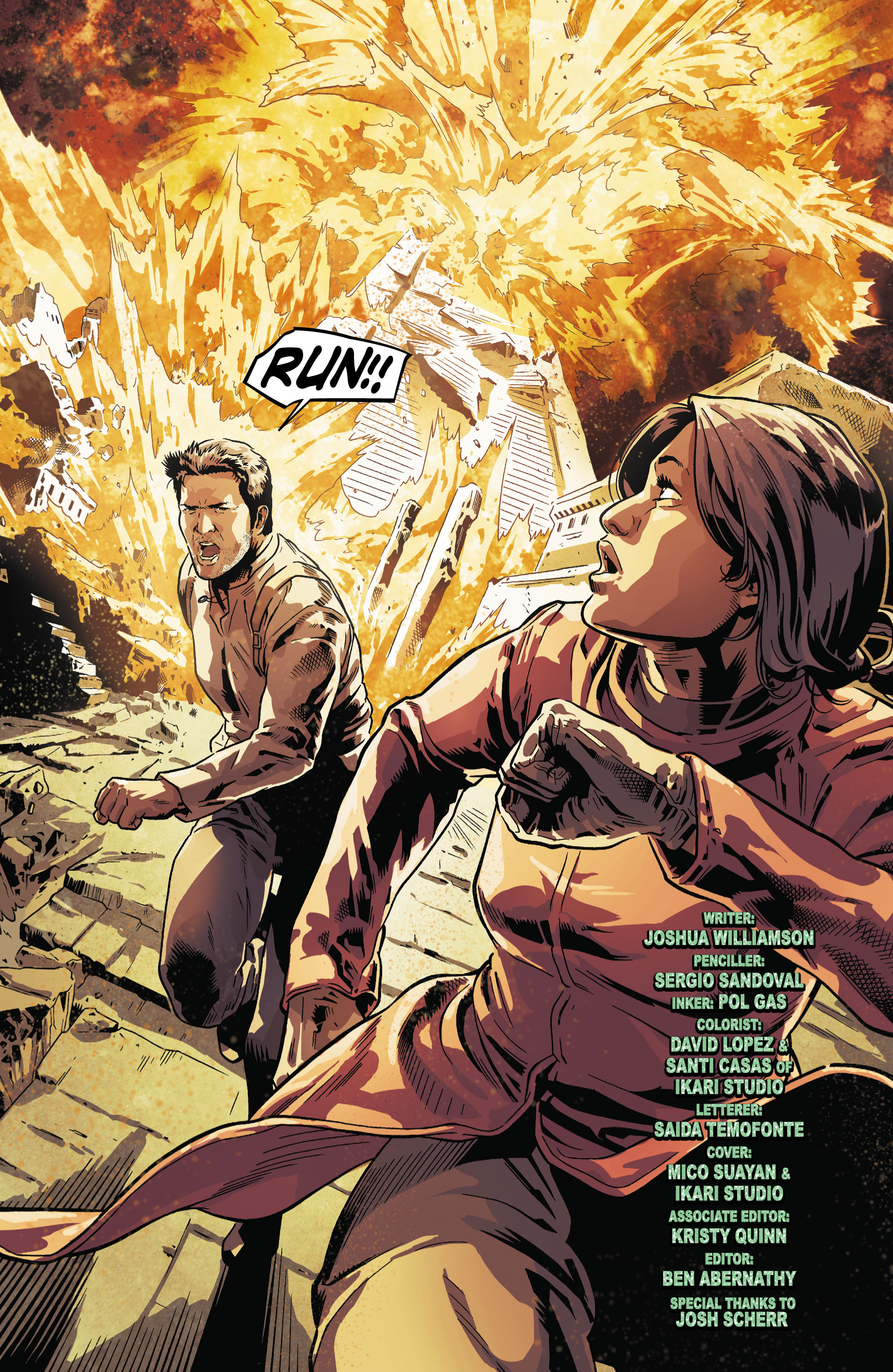 Read online Uncharted comic -  Issue #5 - 20