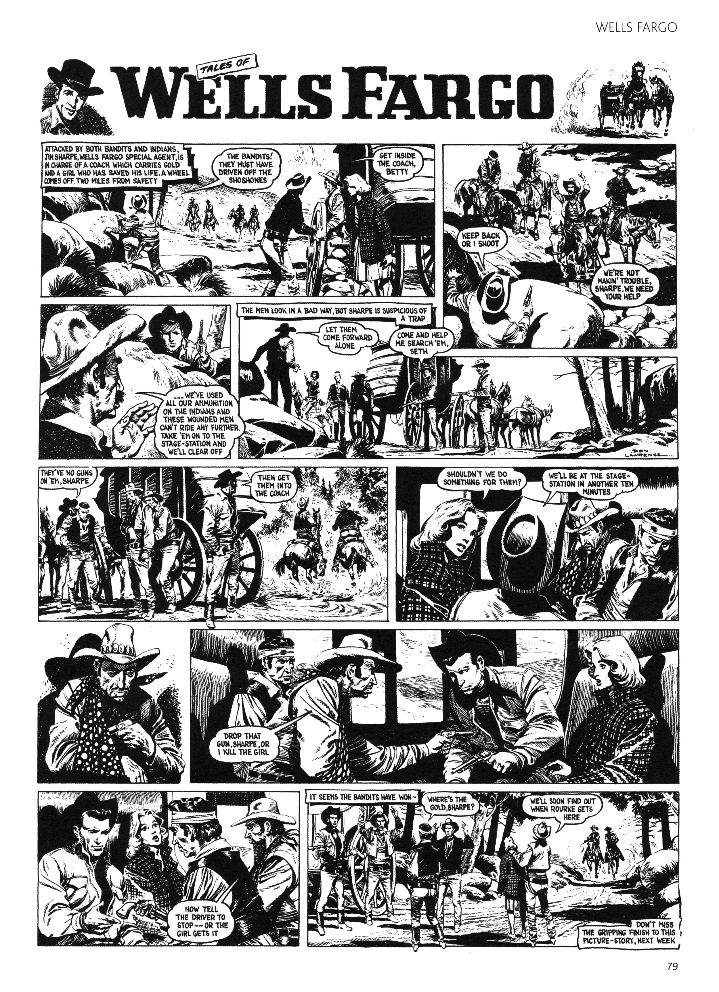 Read online Don Lawrence Westerns comic -  Issue # TPB (Part 1) - 83