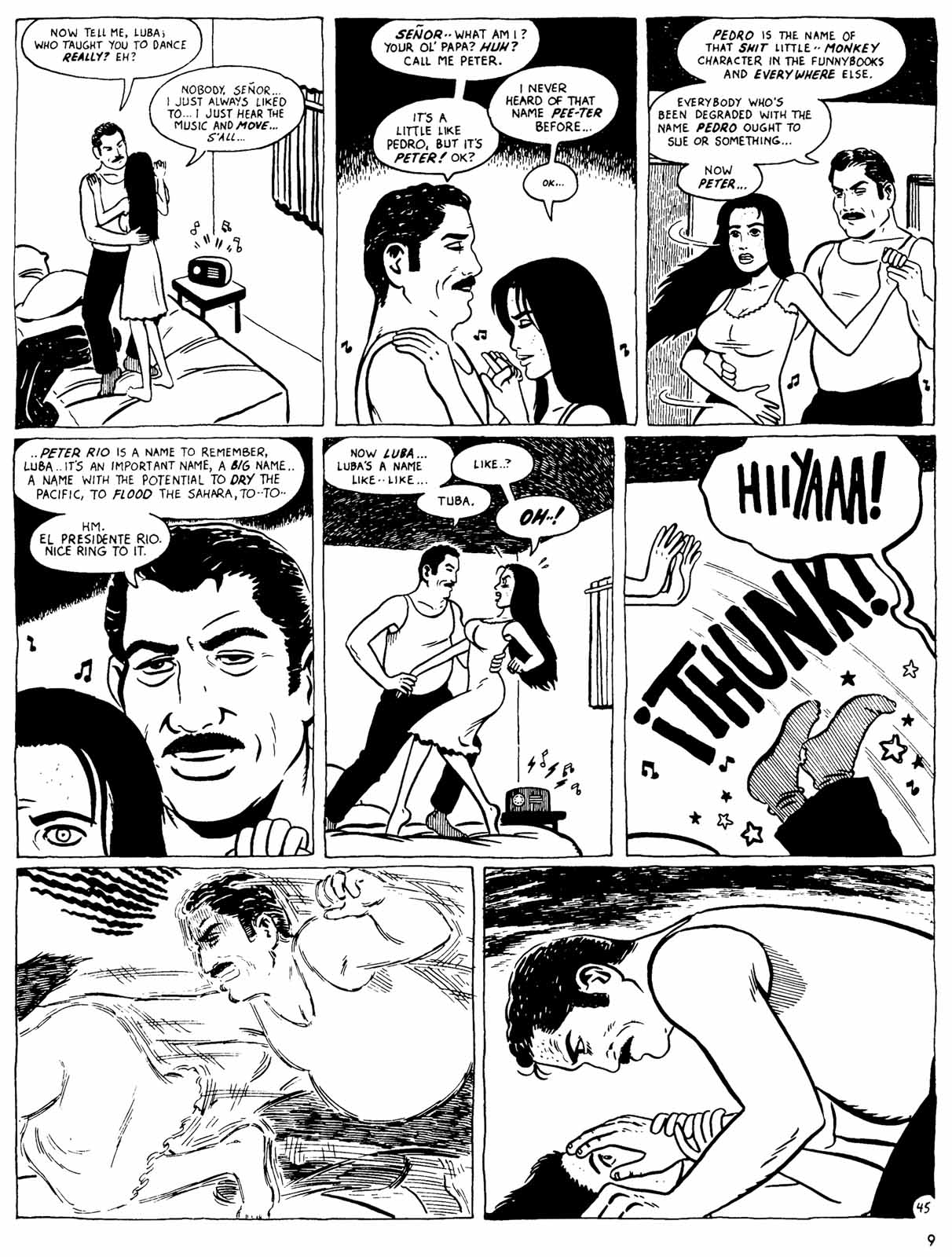 Read online Love and Rockets (1982) comic -  Issue #31 - 11