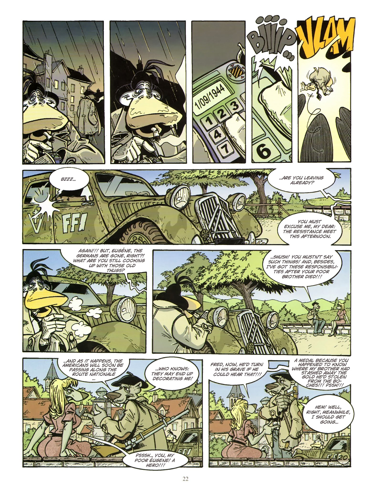 Read online Une enquête de l'inspecteur Canardo comic -  Issue #11 - 23