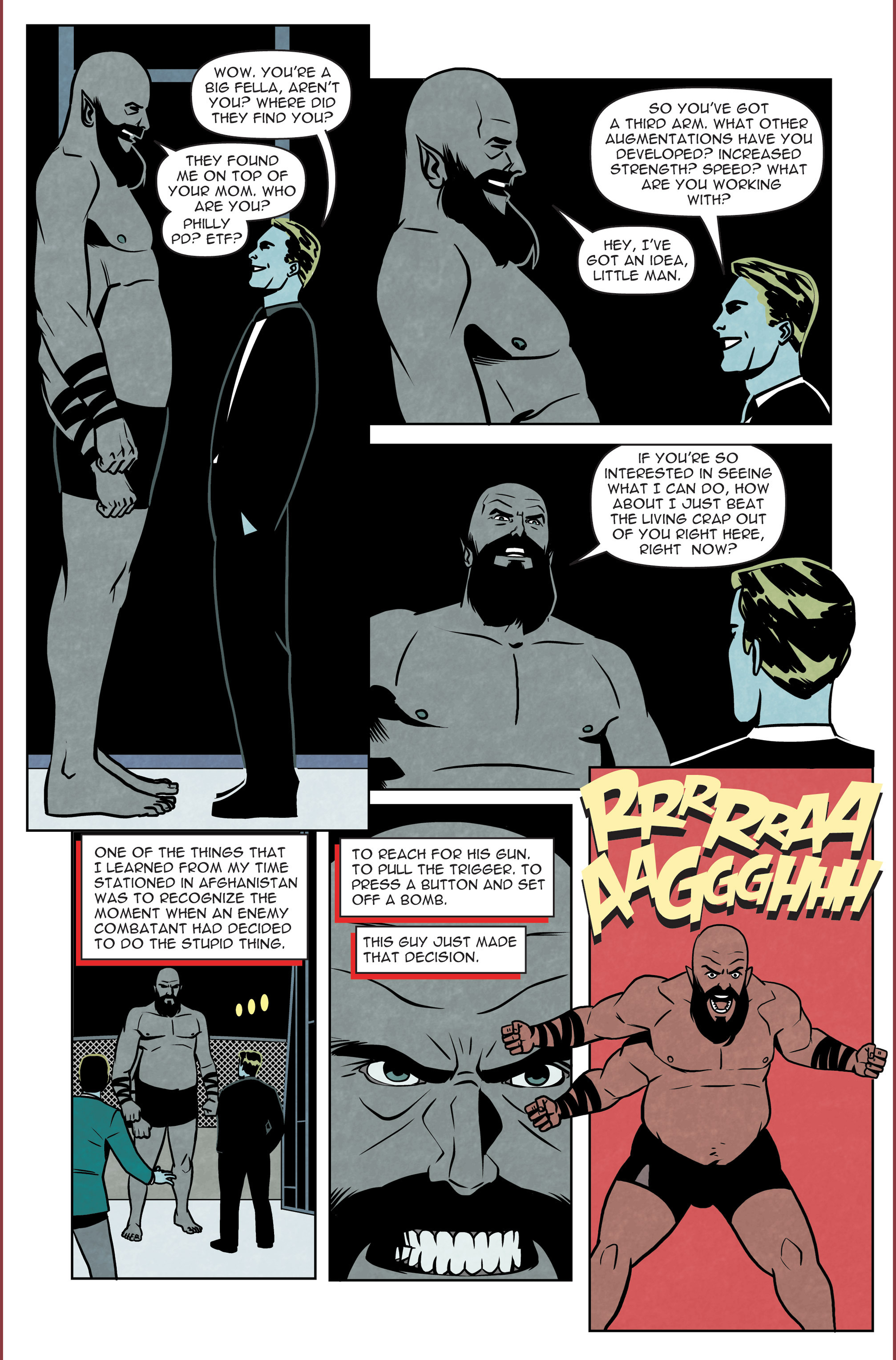 Read online The F1rst Hero: Fight For Your Life comic -  Issue #2 - 10