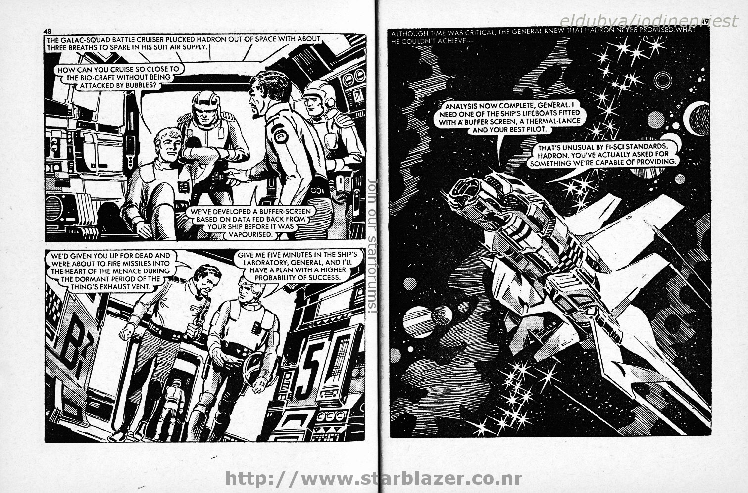 Read online Starblazer comic -  Issue #121 - 26