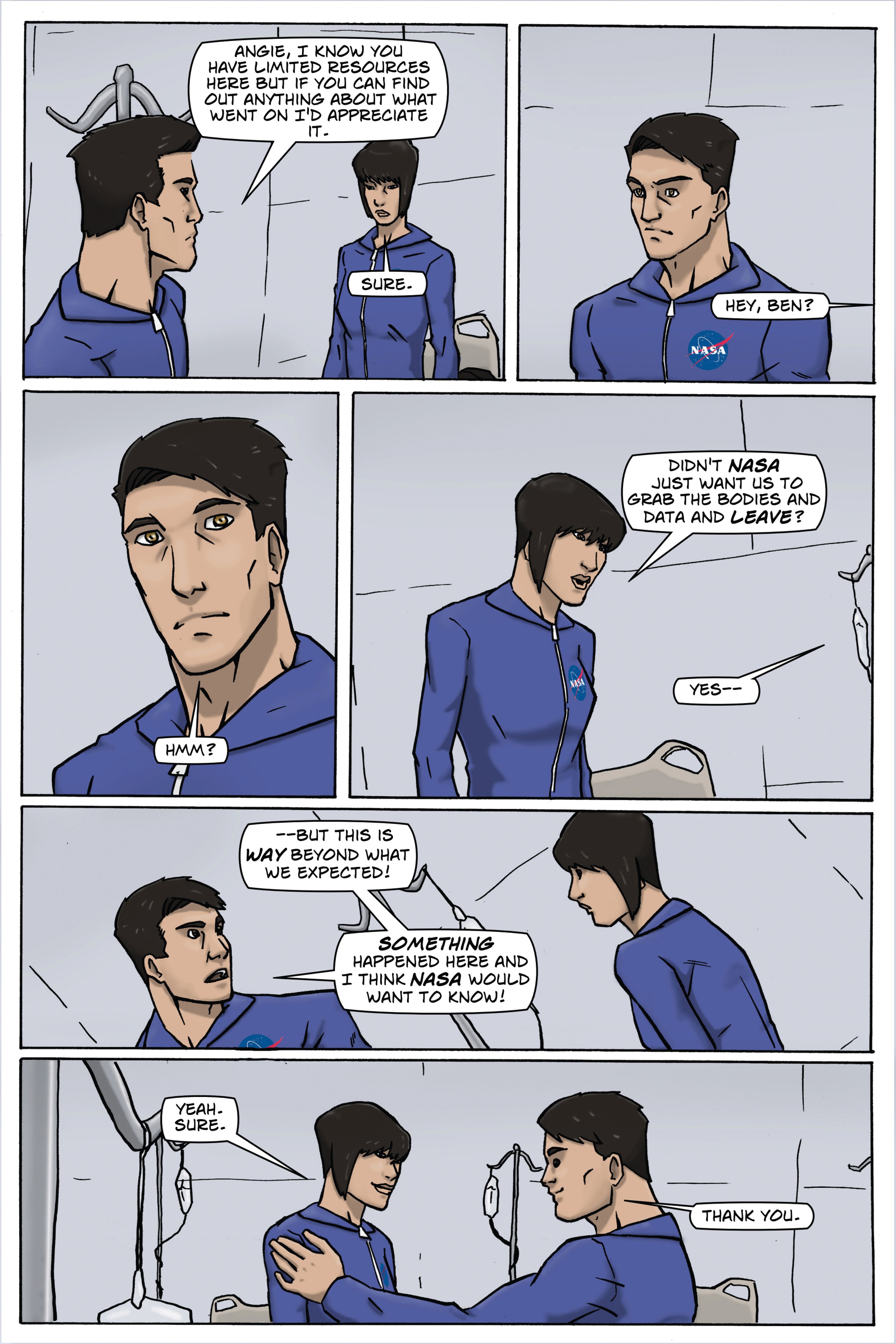 Read online Mars One comic -  Issue #2 - 4