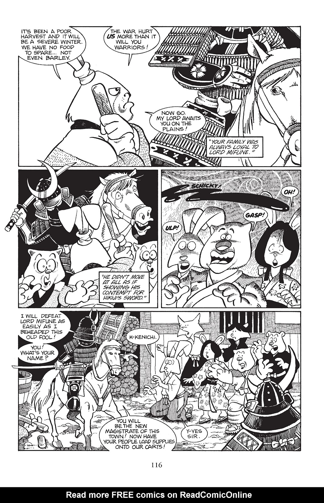 Usagi Yojimbo (1987) issue TPB 1 - Page 113