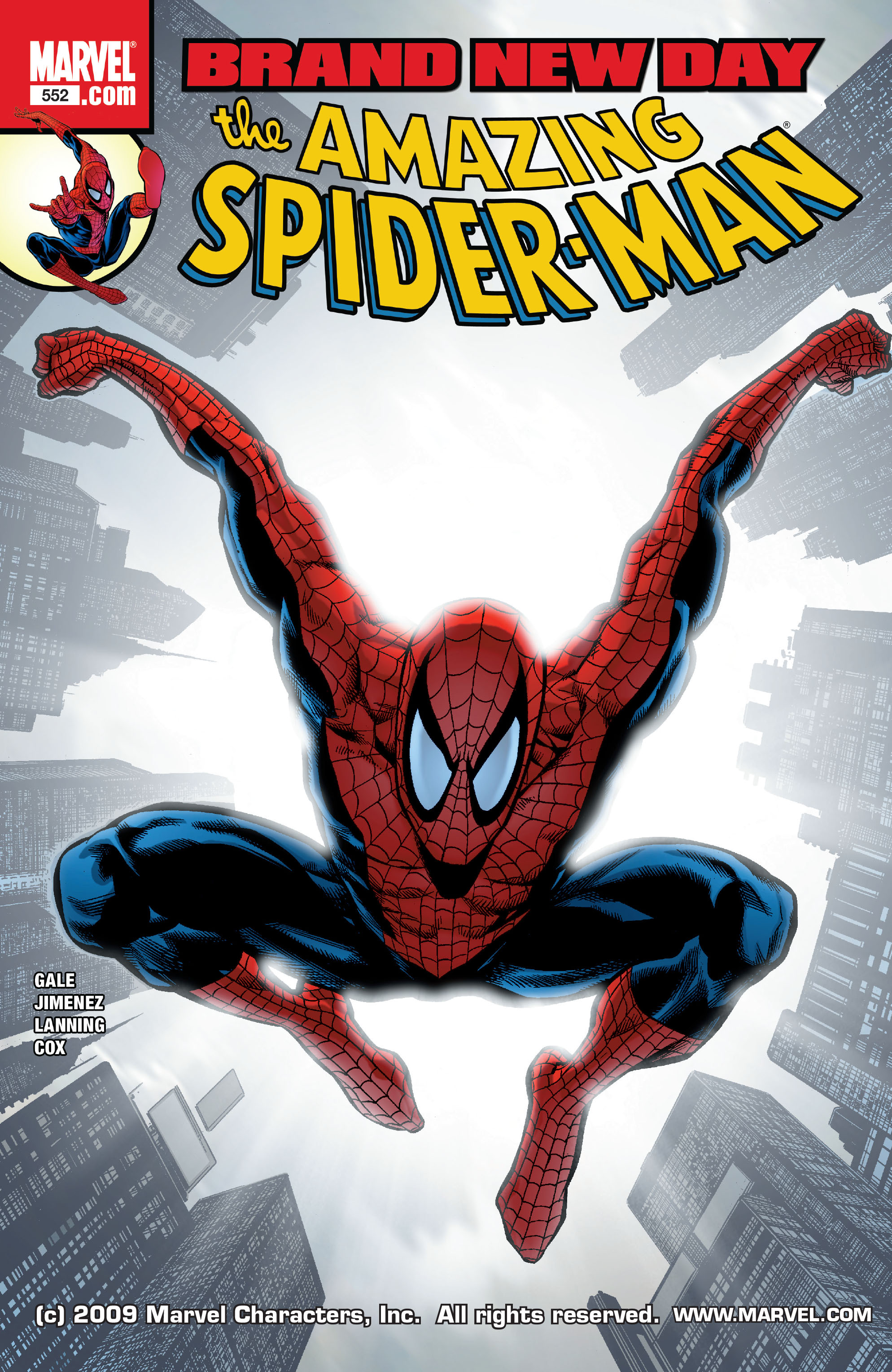 Read online The Amazing Spider-Man (1963) comic -  Issue #552 - 1