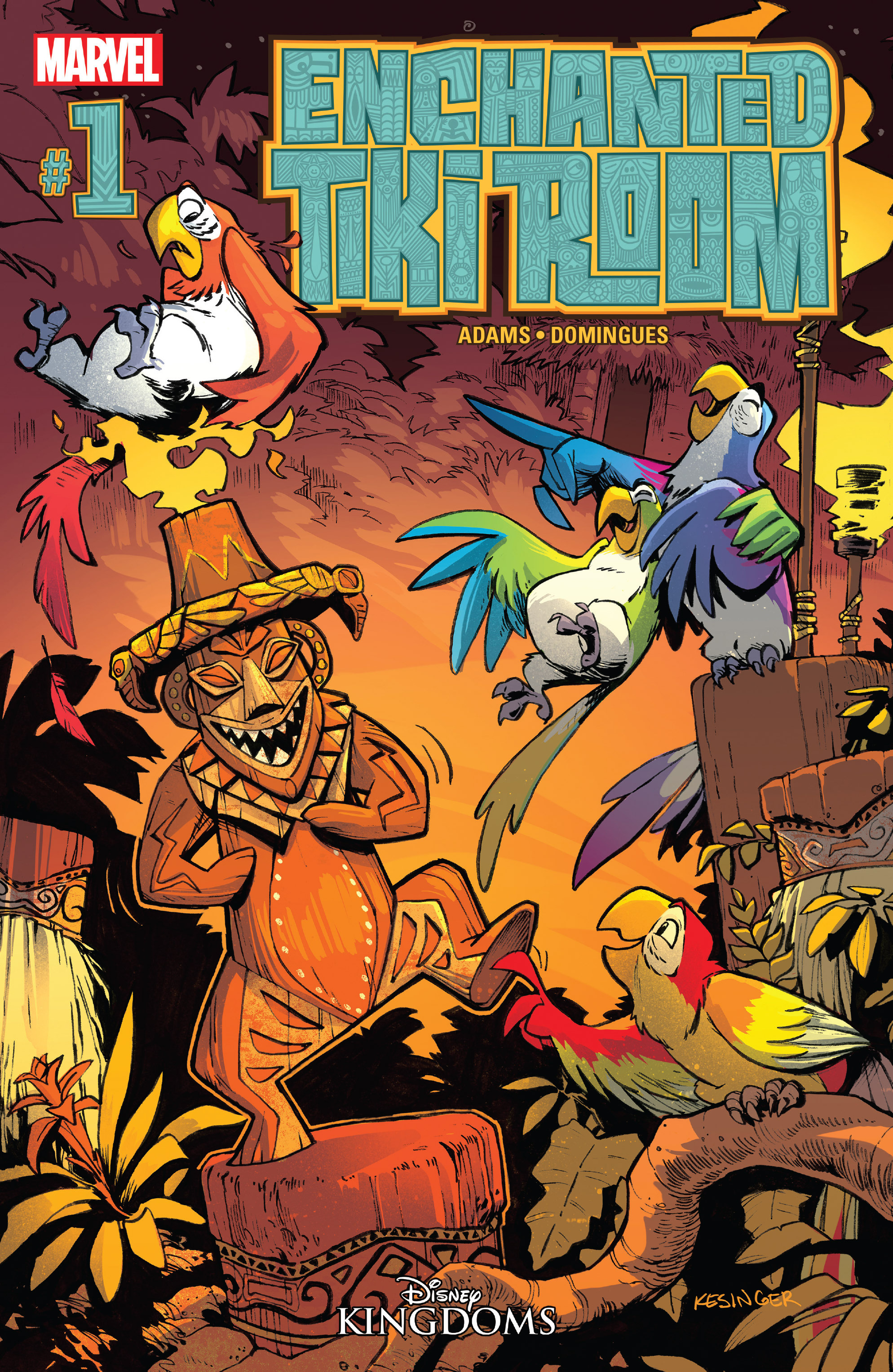 Read online Enchanted Tiki Room comic -  Issue #1 - 1