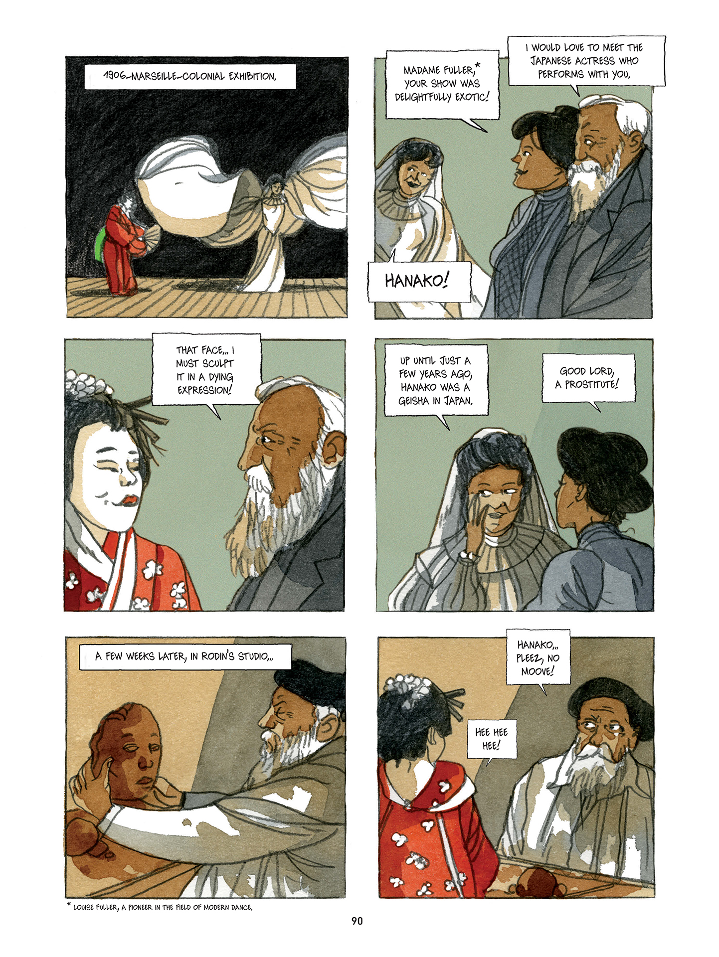 Read online Rodin: Fugit Amor, An Intimate Portrait comic -  Issue # TPB - 91