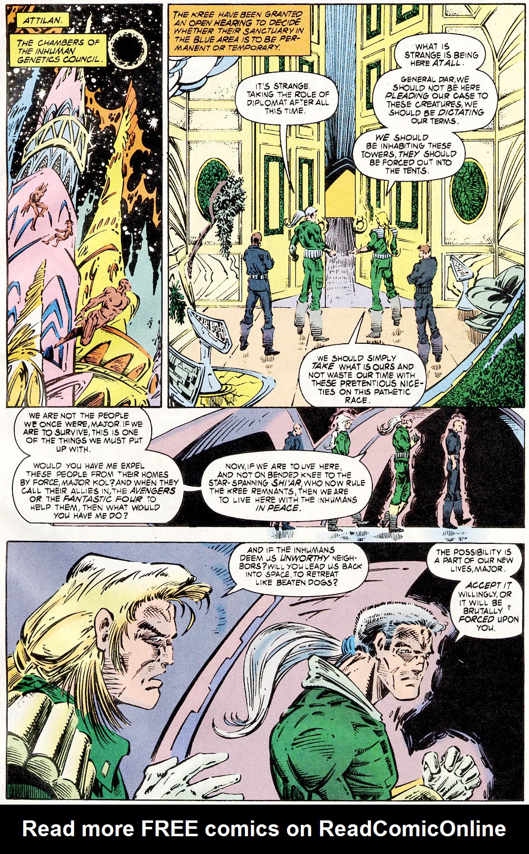 Read online Inhumans: The Great Refuge comic -  Issue # Full - 15