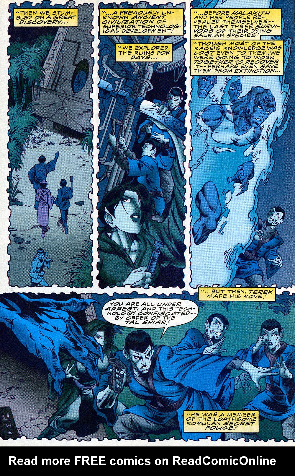 Read online Star Trek: Starfleet Academy (1996) comic -  Issue #15 - 10