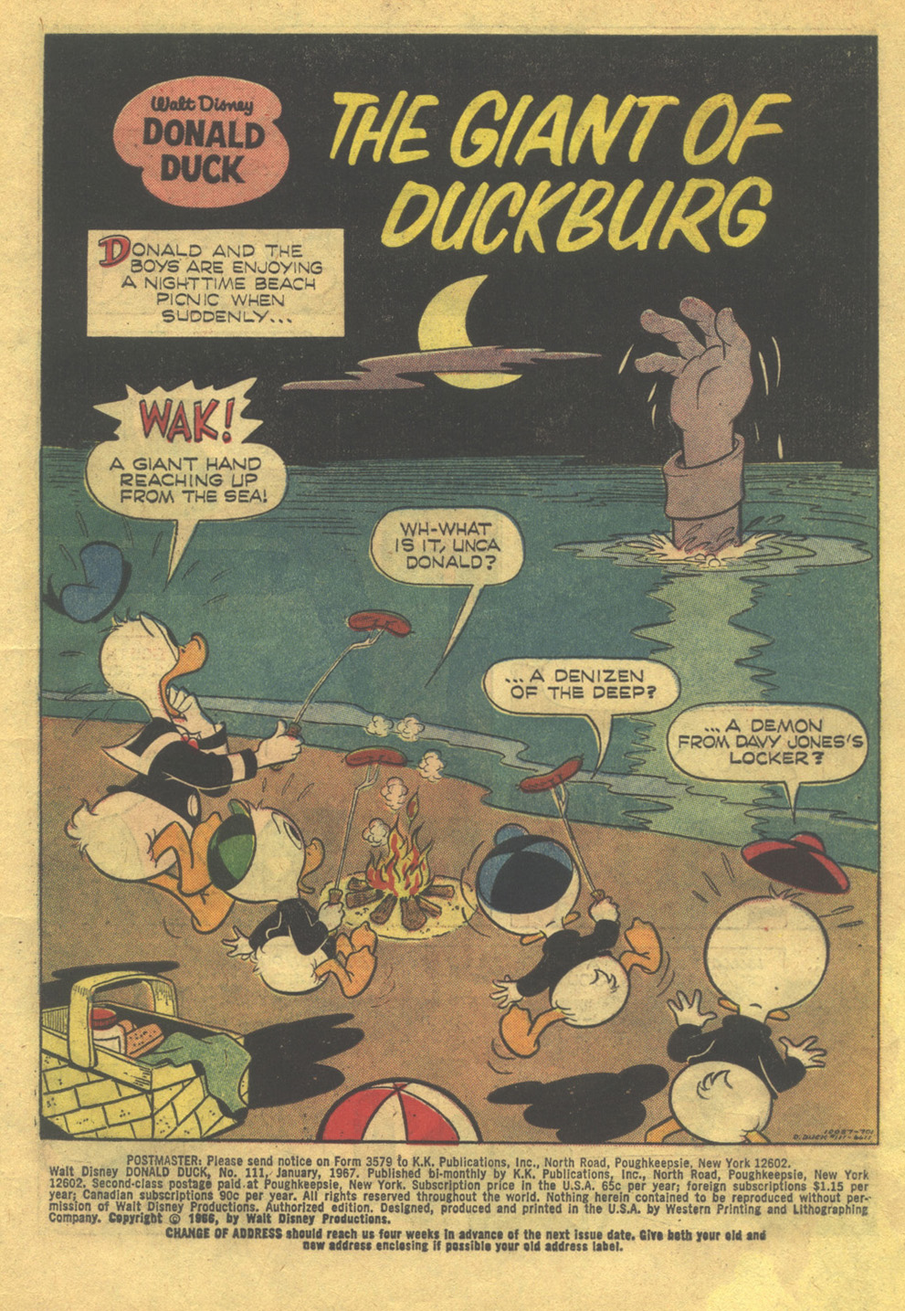 Read online Walt Disney's Donald Duck (1952) comic -  Issue #111 - 3