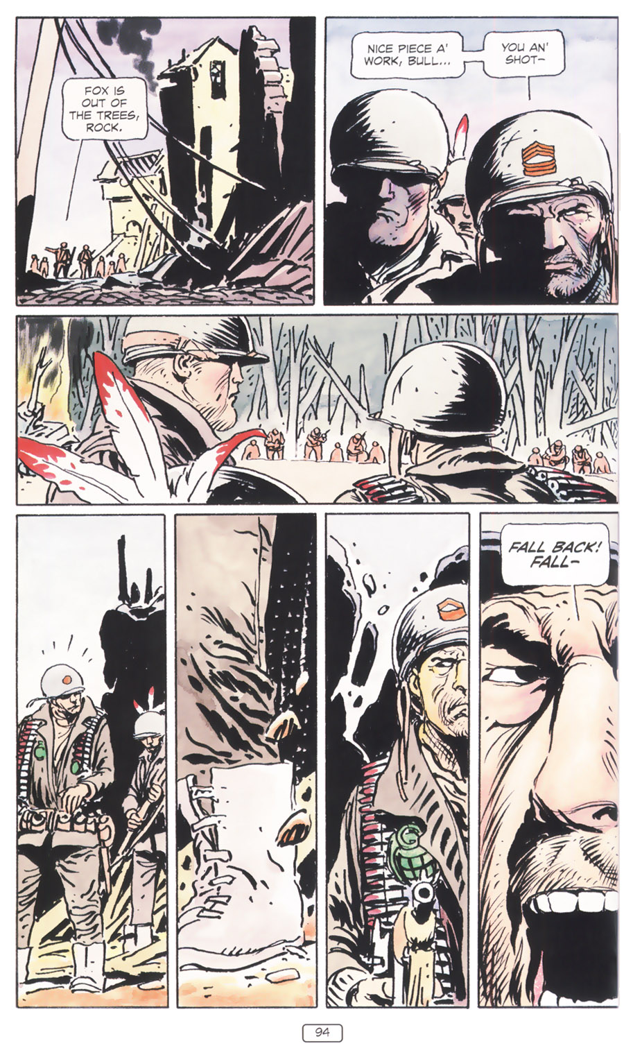 Read online Sgt. Rock: Between Hell & A Hard Place comic -  Issue # TPB - 100