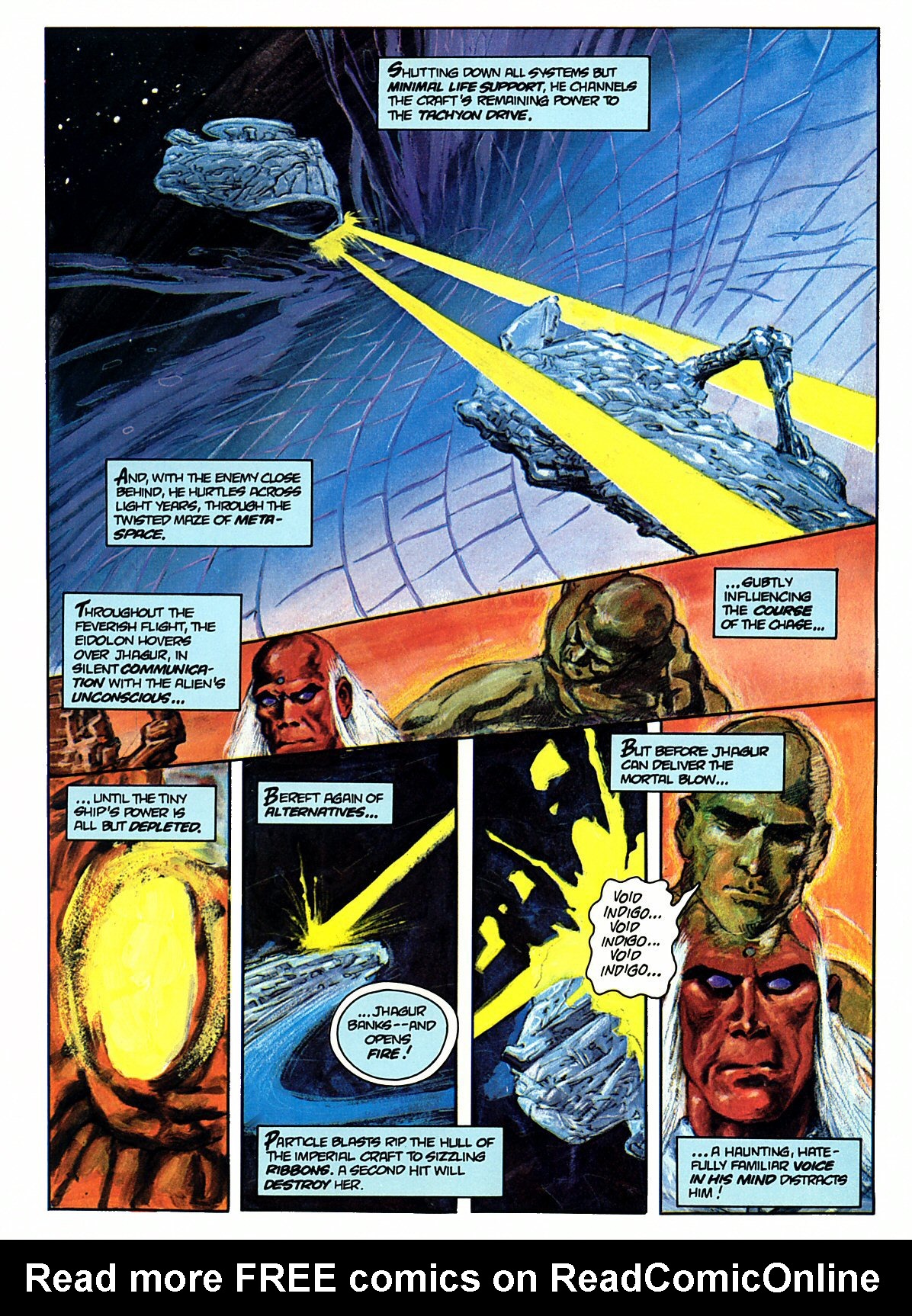 Read online Marvel Graphic Novel comic -  Issue #11 - Void Indigo - 26