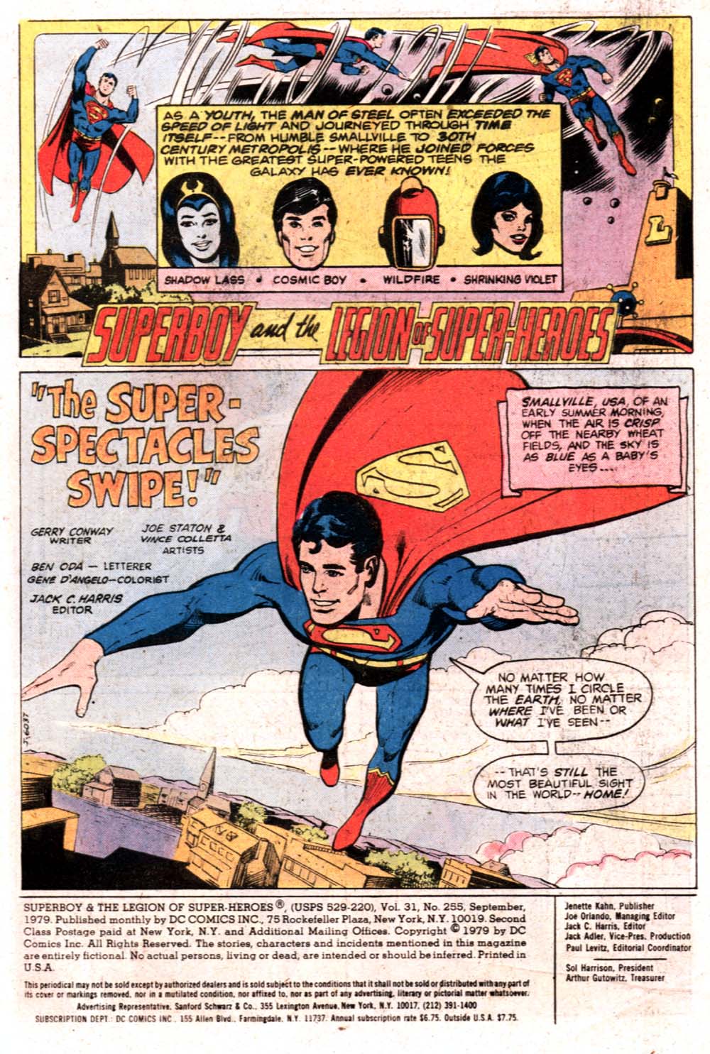 Read online Superboy (1949) comic -  Issue #255 - 2