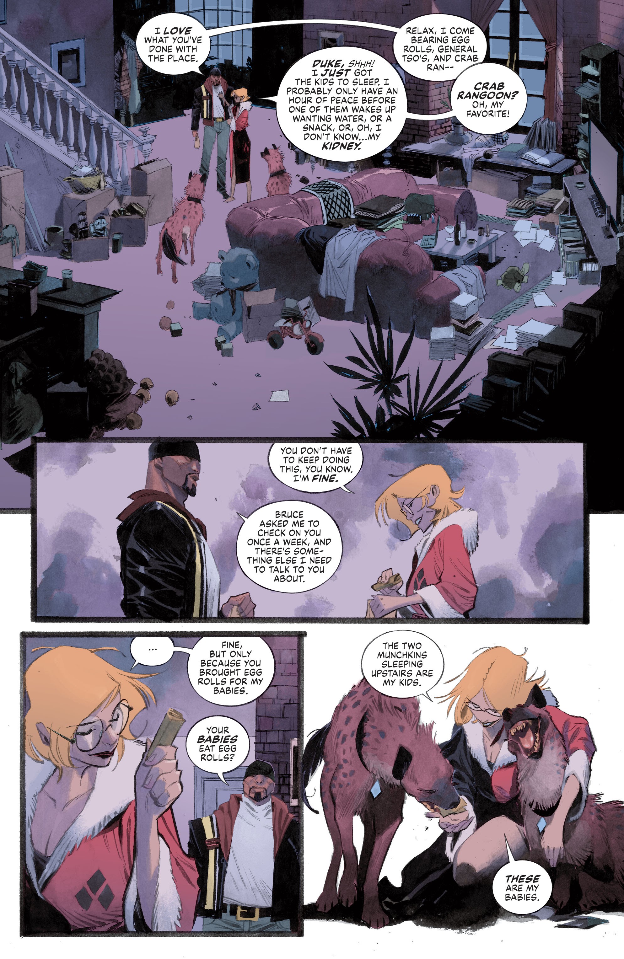 Read online Batman: White Knight Presents: Harley Quinn comic -  Issue #1 - 12
