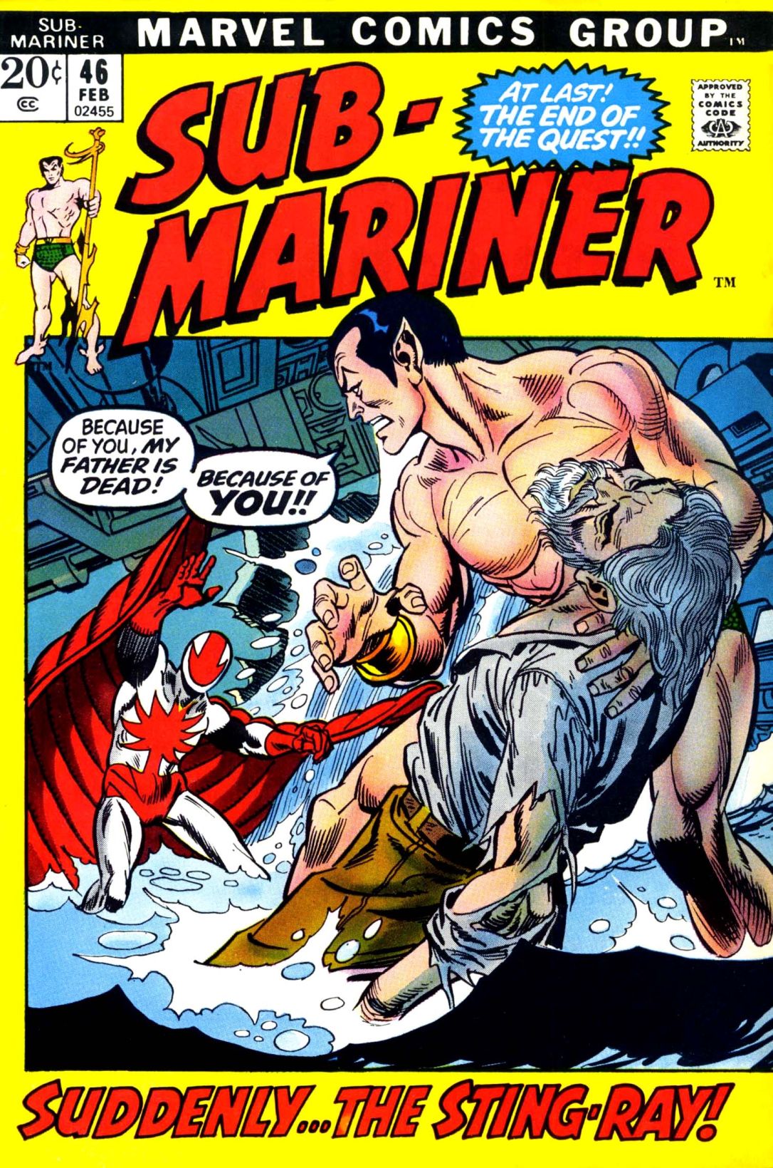 Read online The Sub-Mariner comic -  Issue #46 - 1