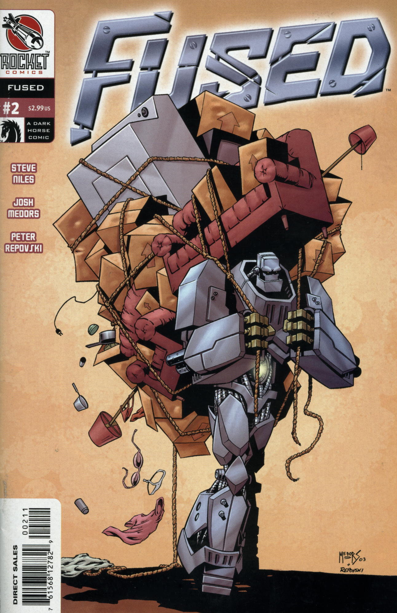 Read online Fused comic -  Issue #2 - 1