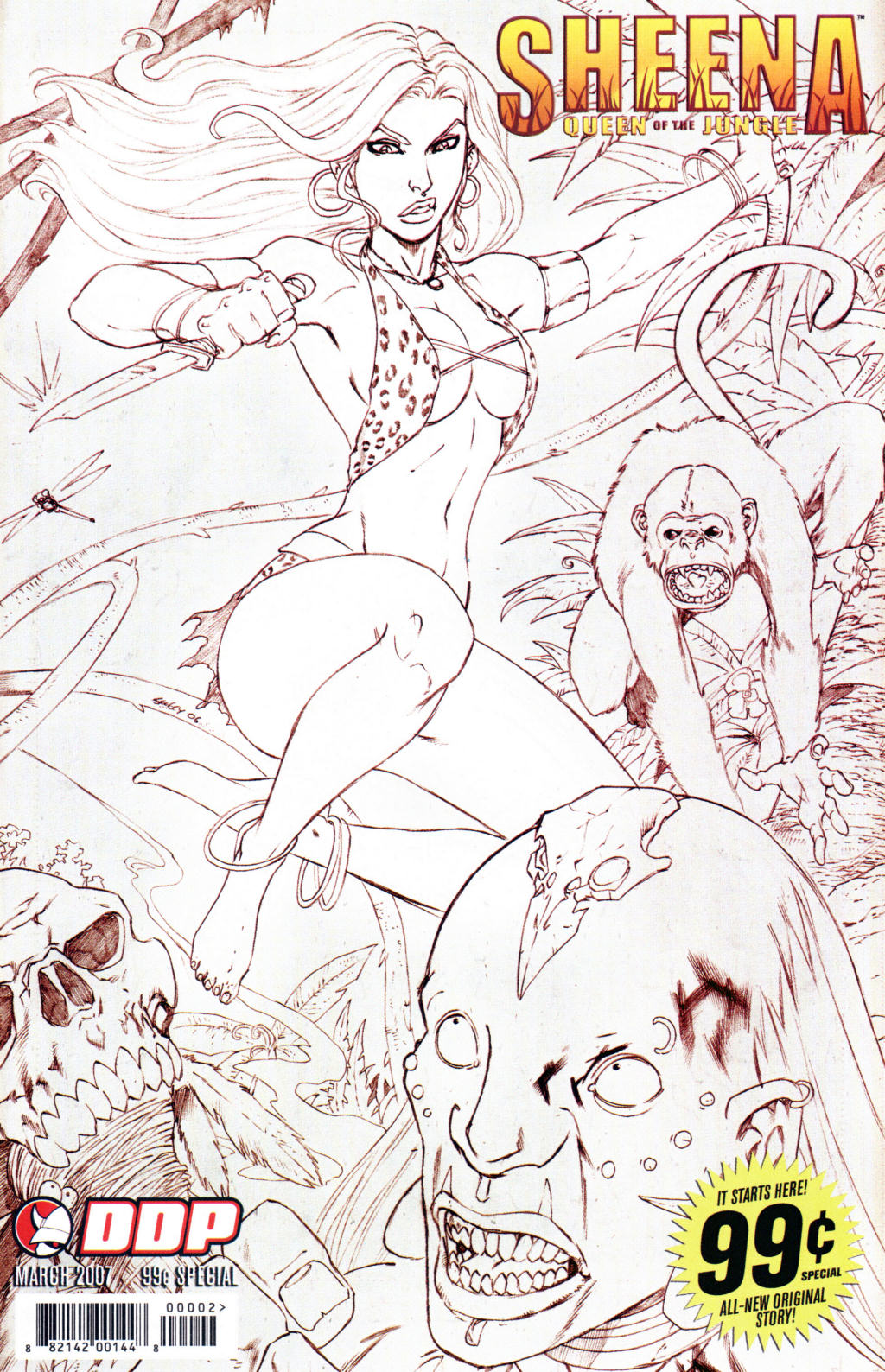 Read online Sheena, Queen of the Jungle comic -  Issue #0 - 2